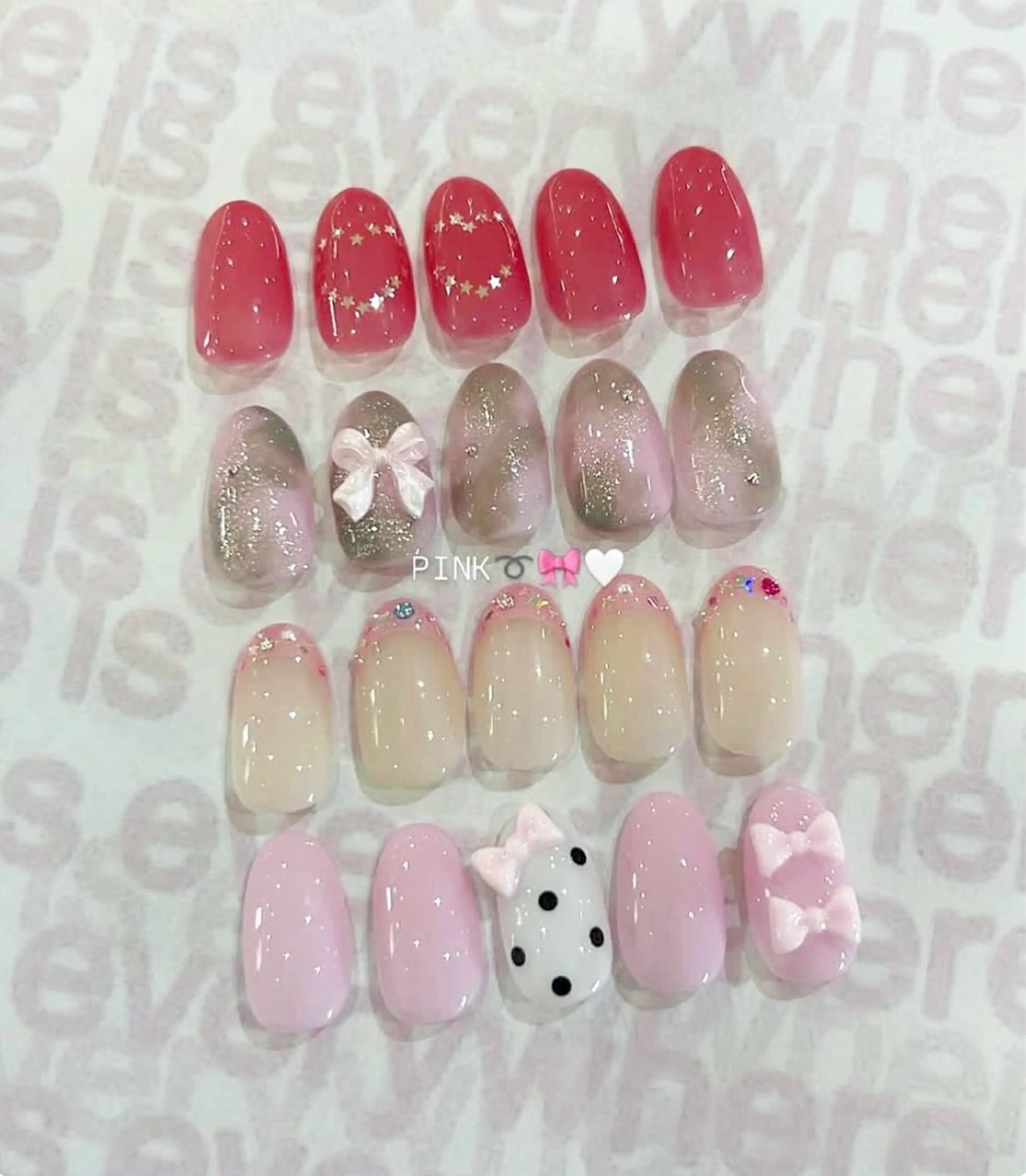 ネイル ハンドネイル koyuki.🍓 博多/ポップネイルのネイルデザイン