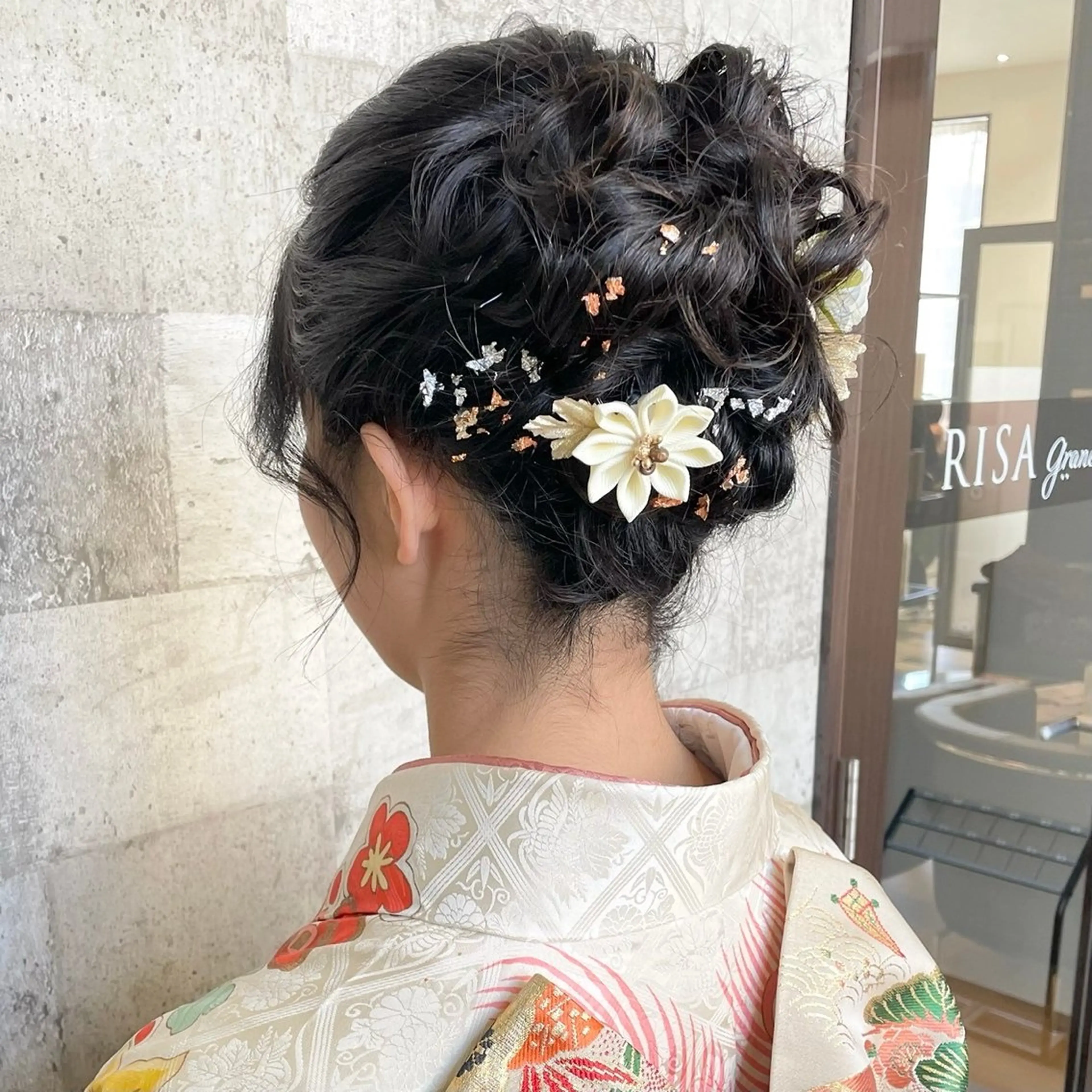セミロング ヘアアレンジ 🍒中川葵久美🍒 レイヤー/メンズのヘアスタイル