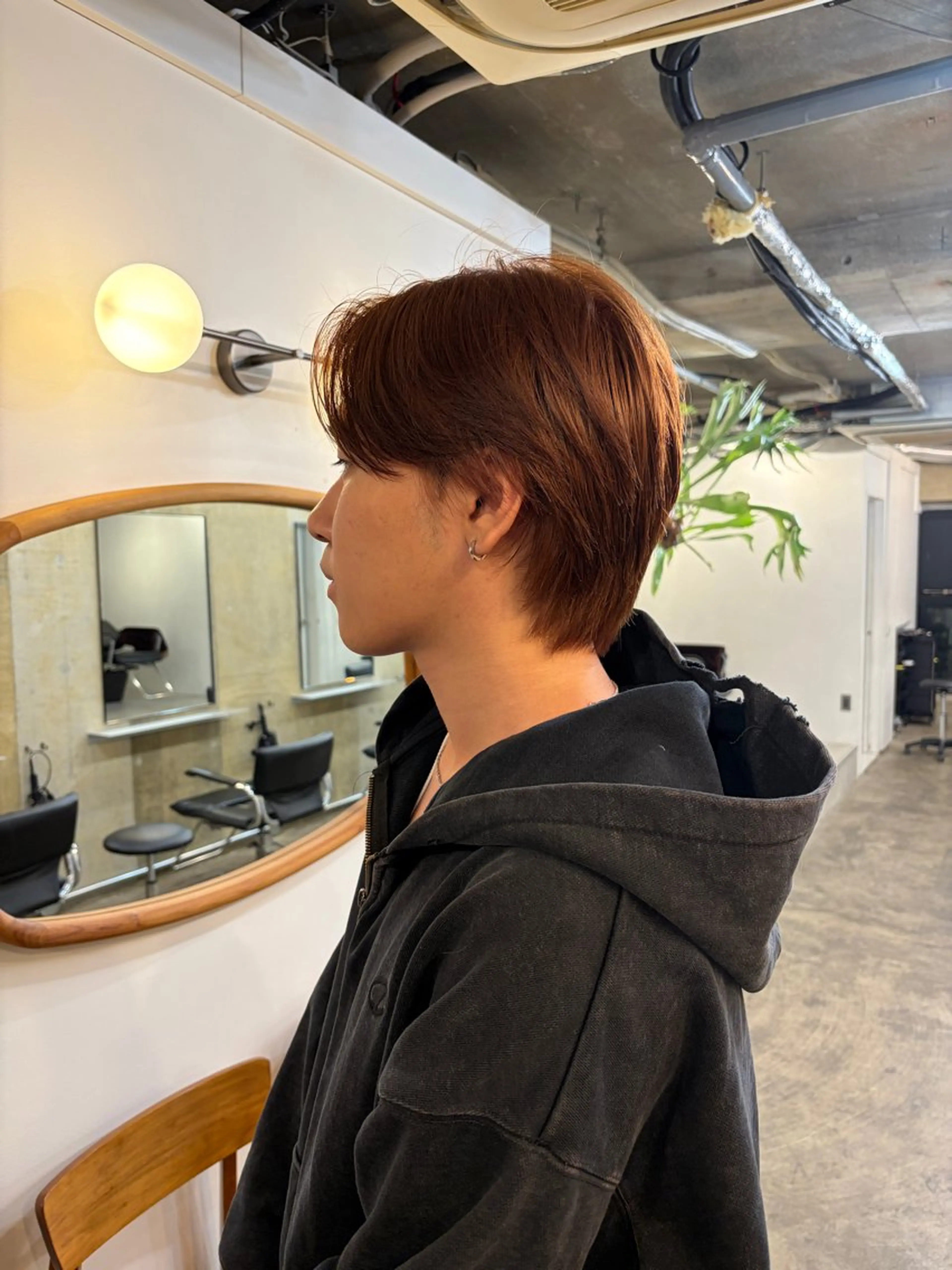 ミディアム カラー ブリーチ ヘアカラー 尾藤 浩一のヘアスタイル