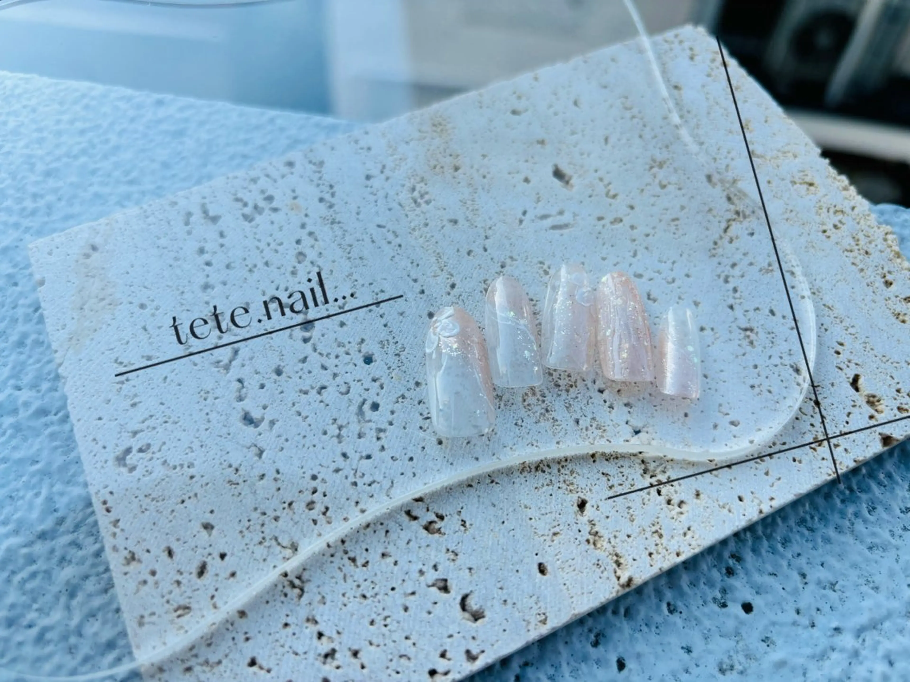 ネイル ハンドネイル tete. nailのネイルデザイン