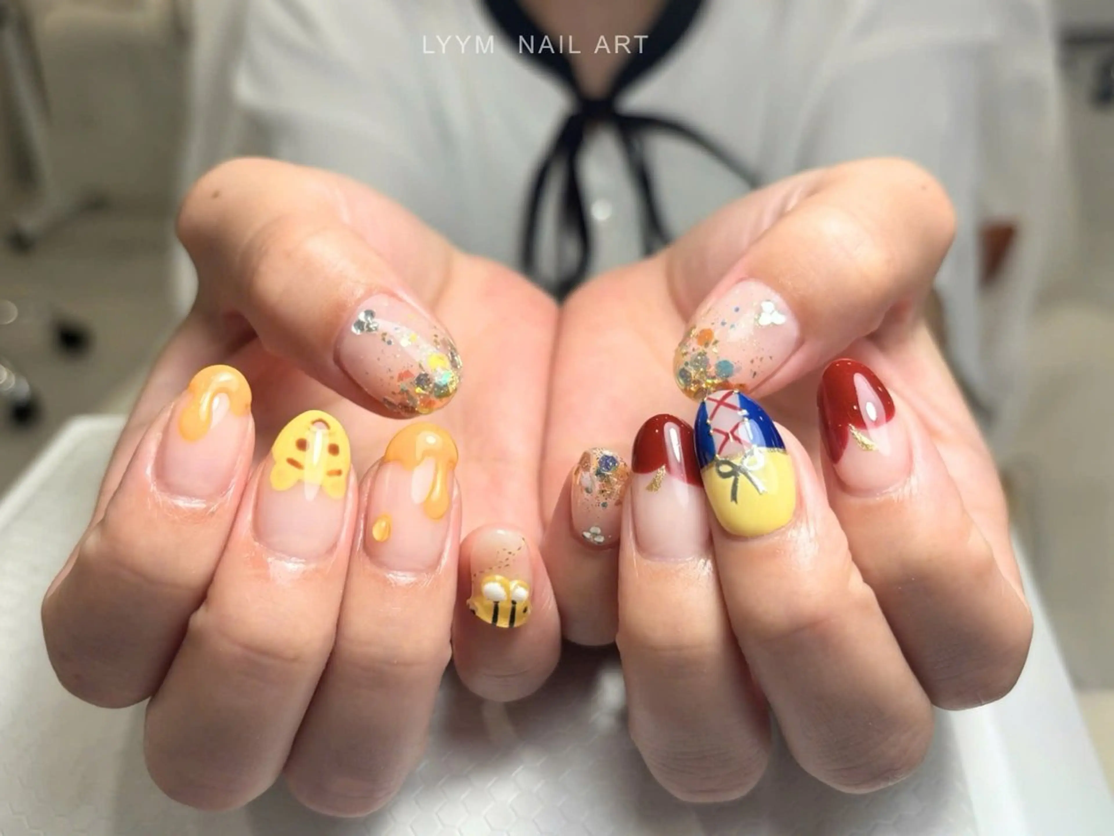 ネイル 韓国ネイル ハンドネイル LYYM Salonのネイルデザイン