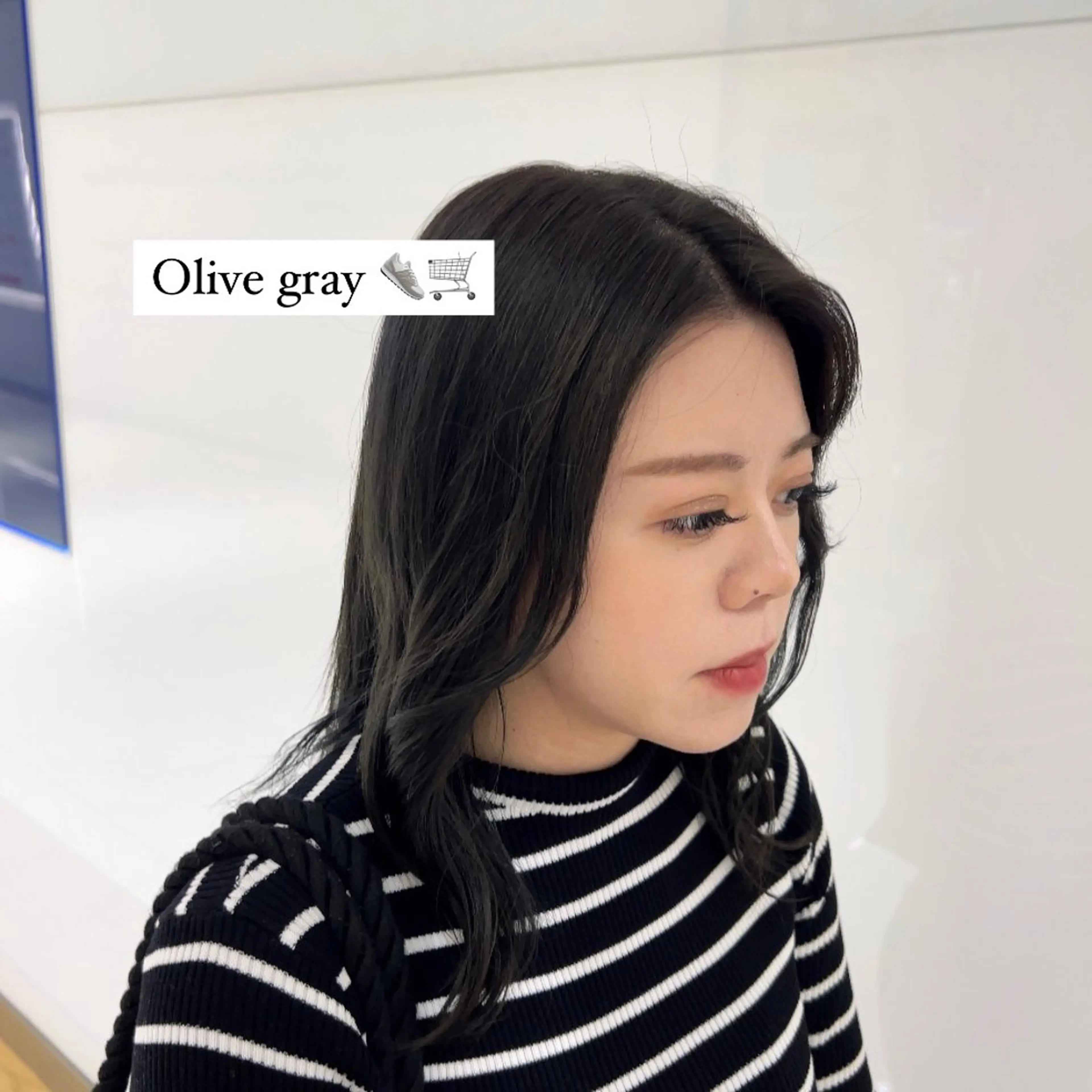 ミディアム カラー ベージュ/ブリーチ無 し/透明感/yukiのヘアスタイル