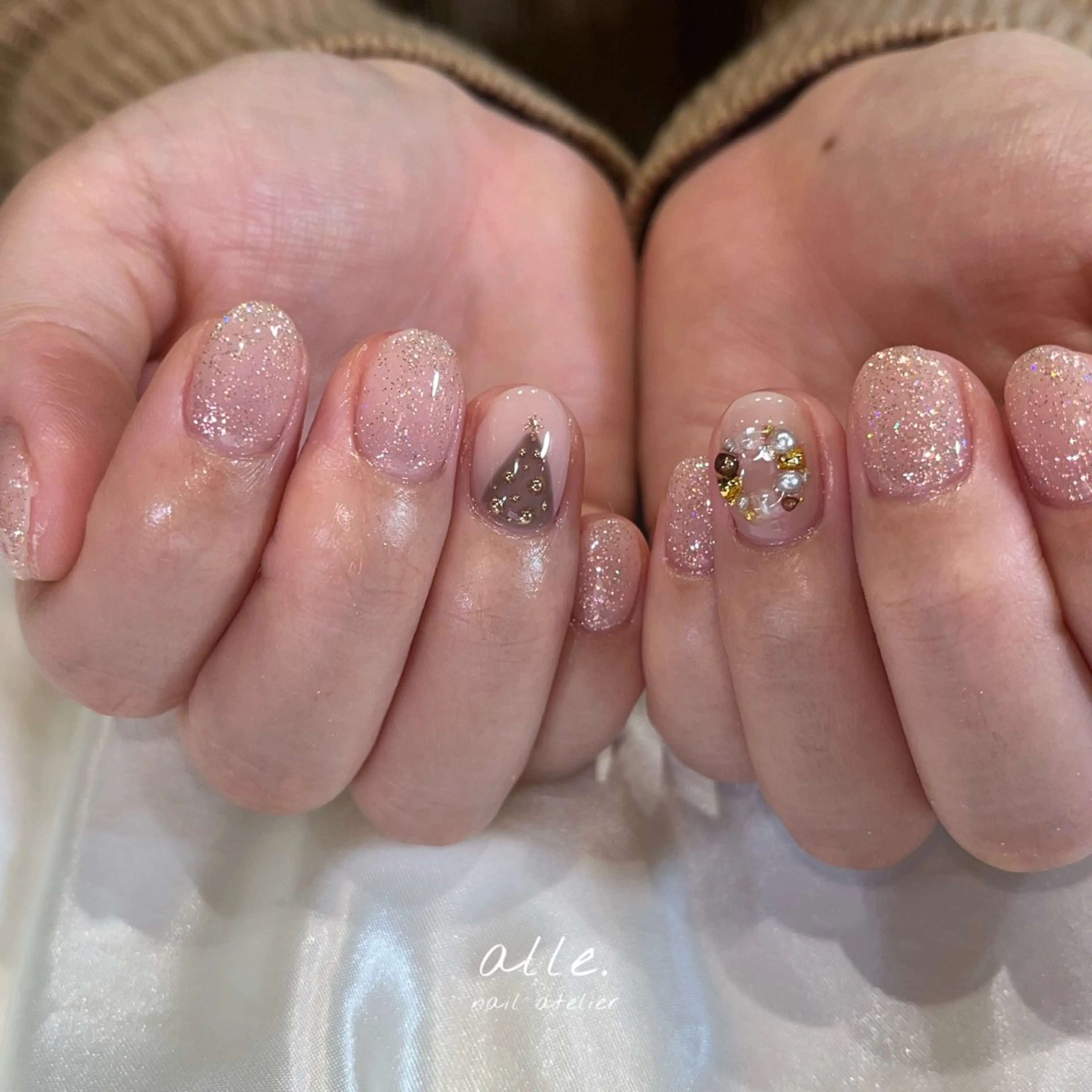 ネイル ハンドネイル atelier alle.のネイルデザイン