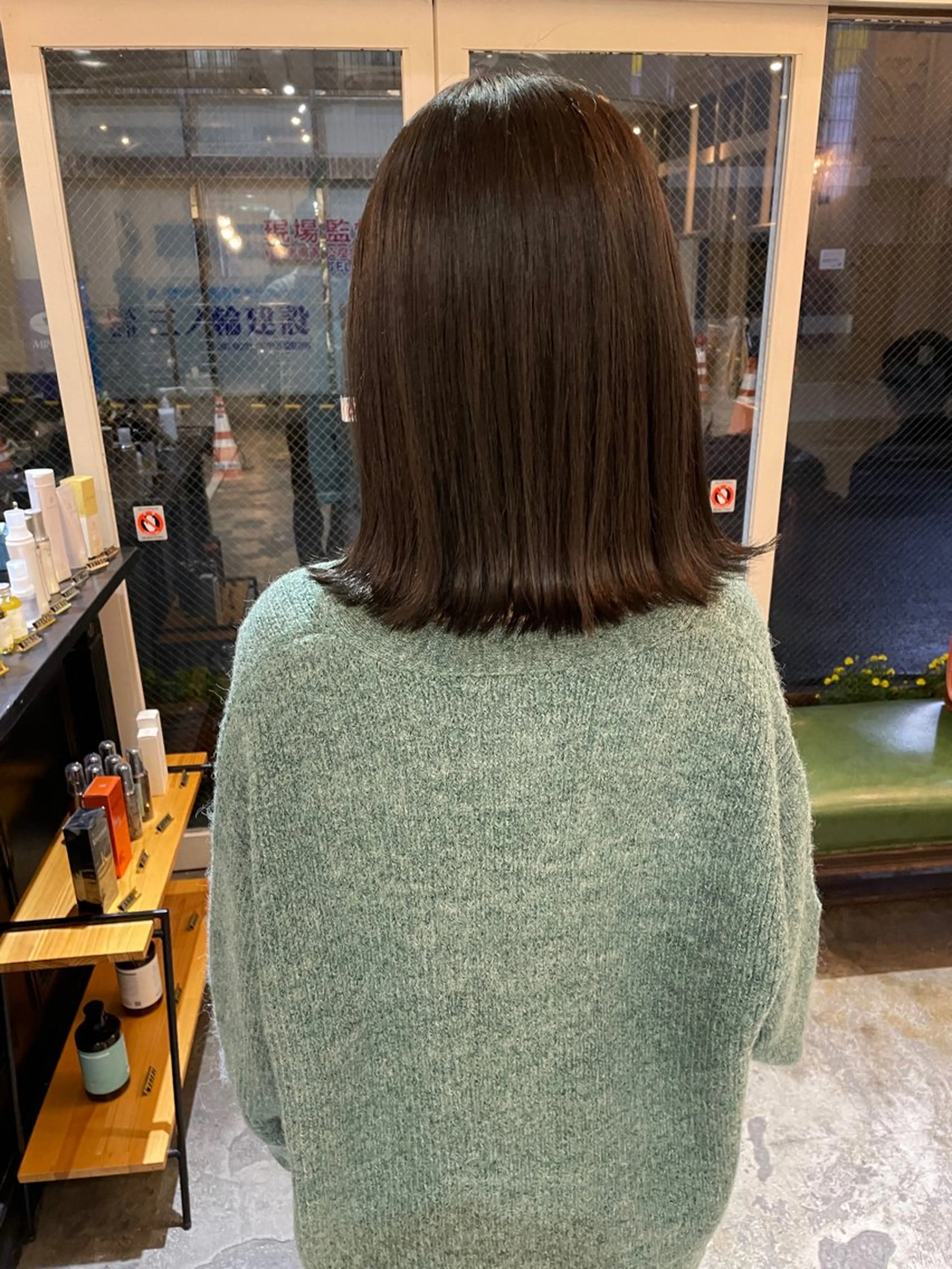 ミディアム カラー レイヤーカット/ GINJIのヘアスタイル