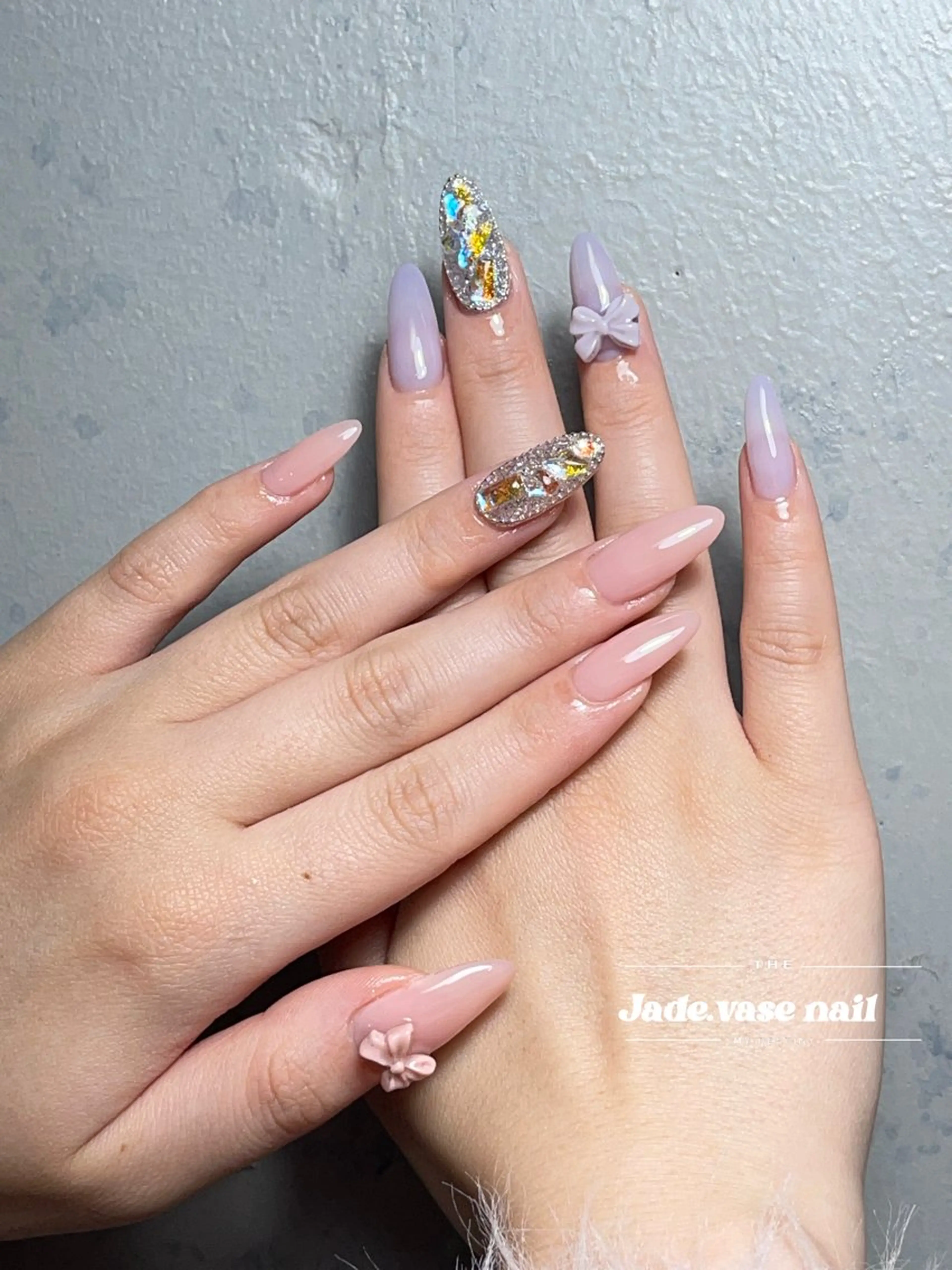 ネイル 持ち込み ハンドネイル ハンドケア ✰Jade.vase 银座のネイルデザイン