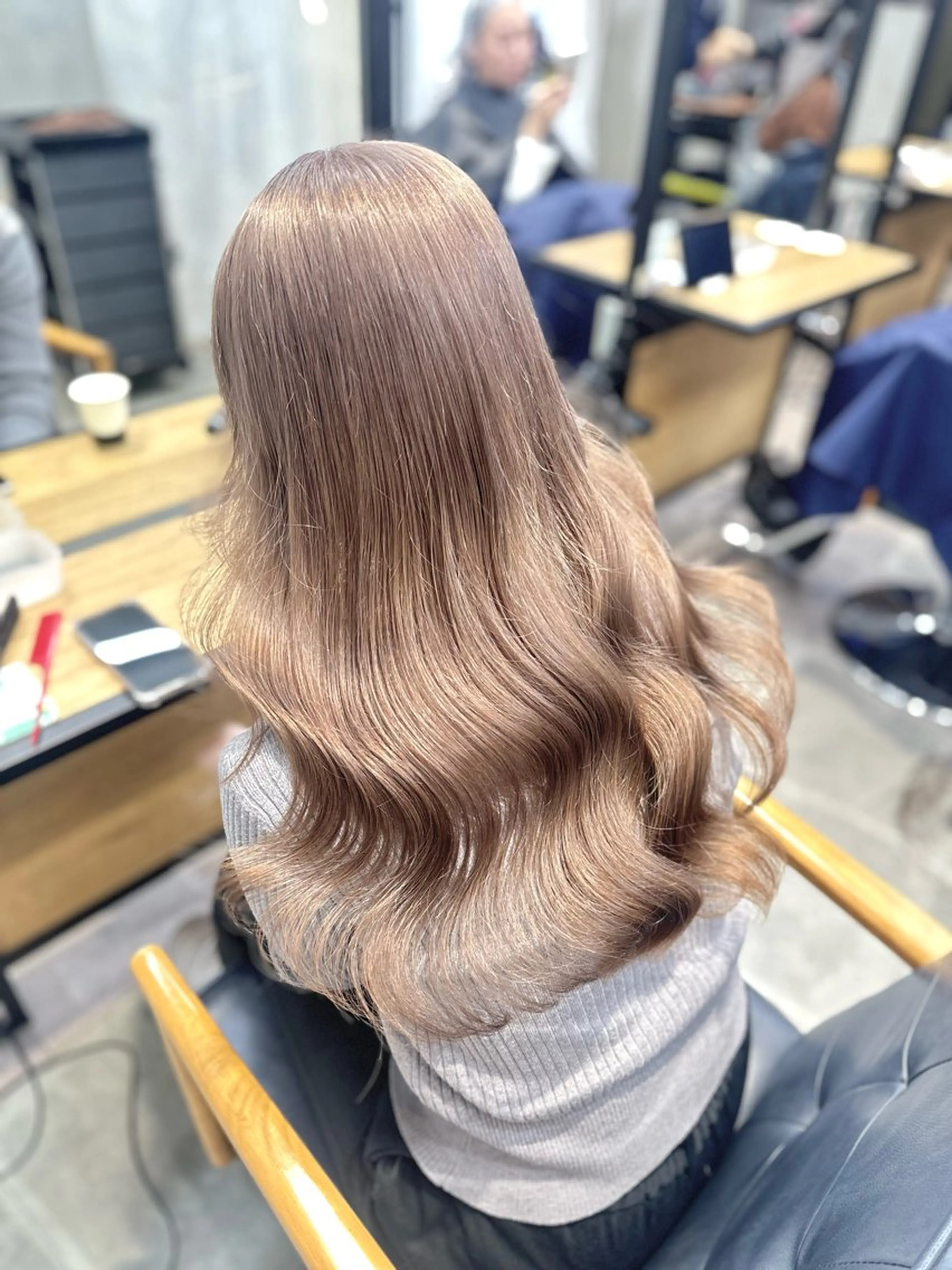 ロング カラー ︎︎カイ ミズキ 🎀のヘアスタイル