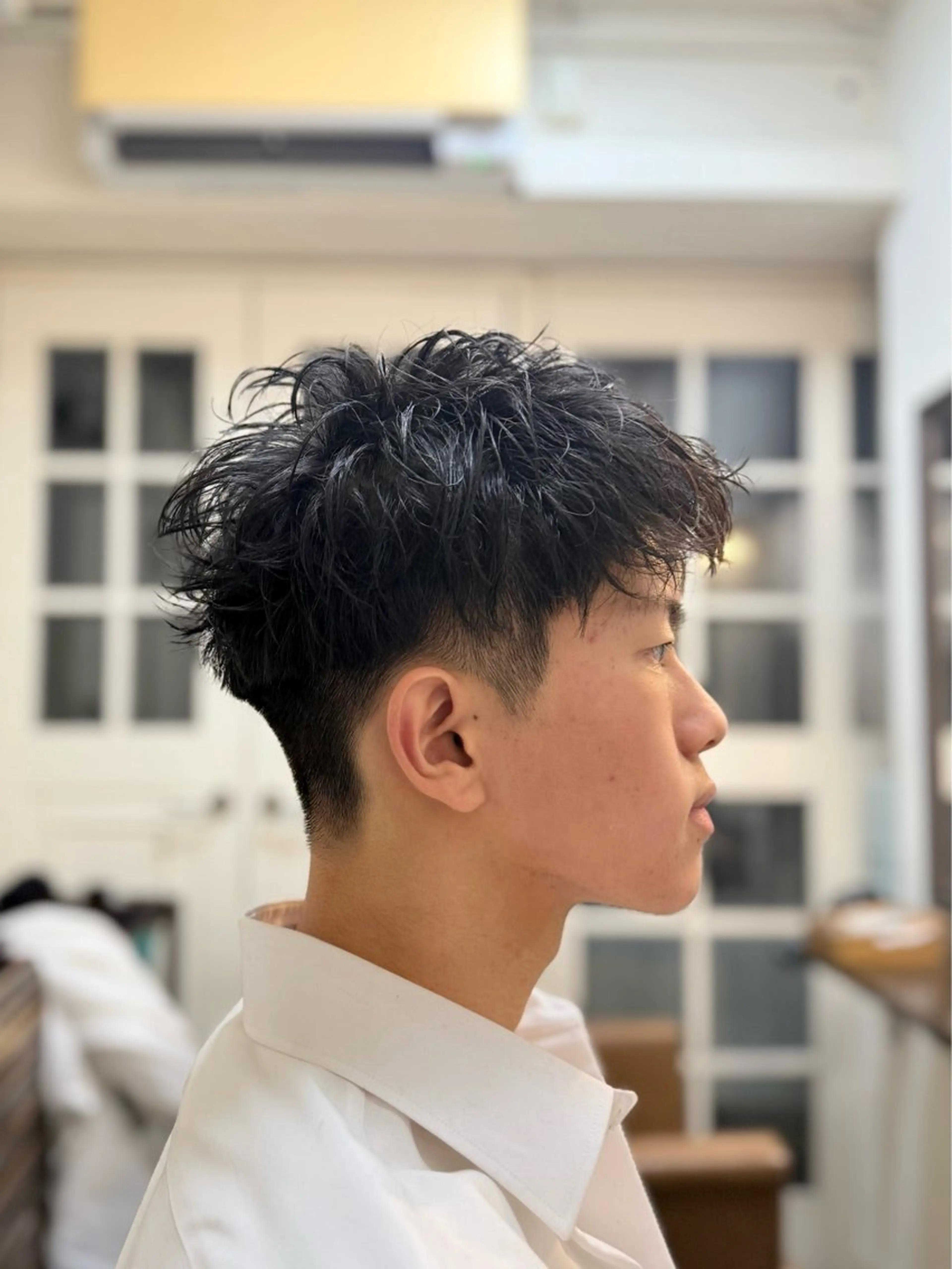 ショート パーマ メンズ メンズパーマ ショートヘア カット パーマ トリートメント メンズ/スパイキー ショート/isseyのヘアスタイル