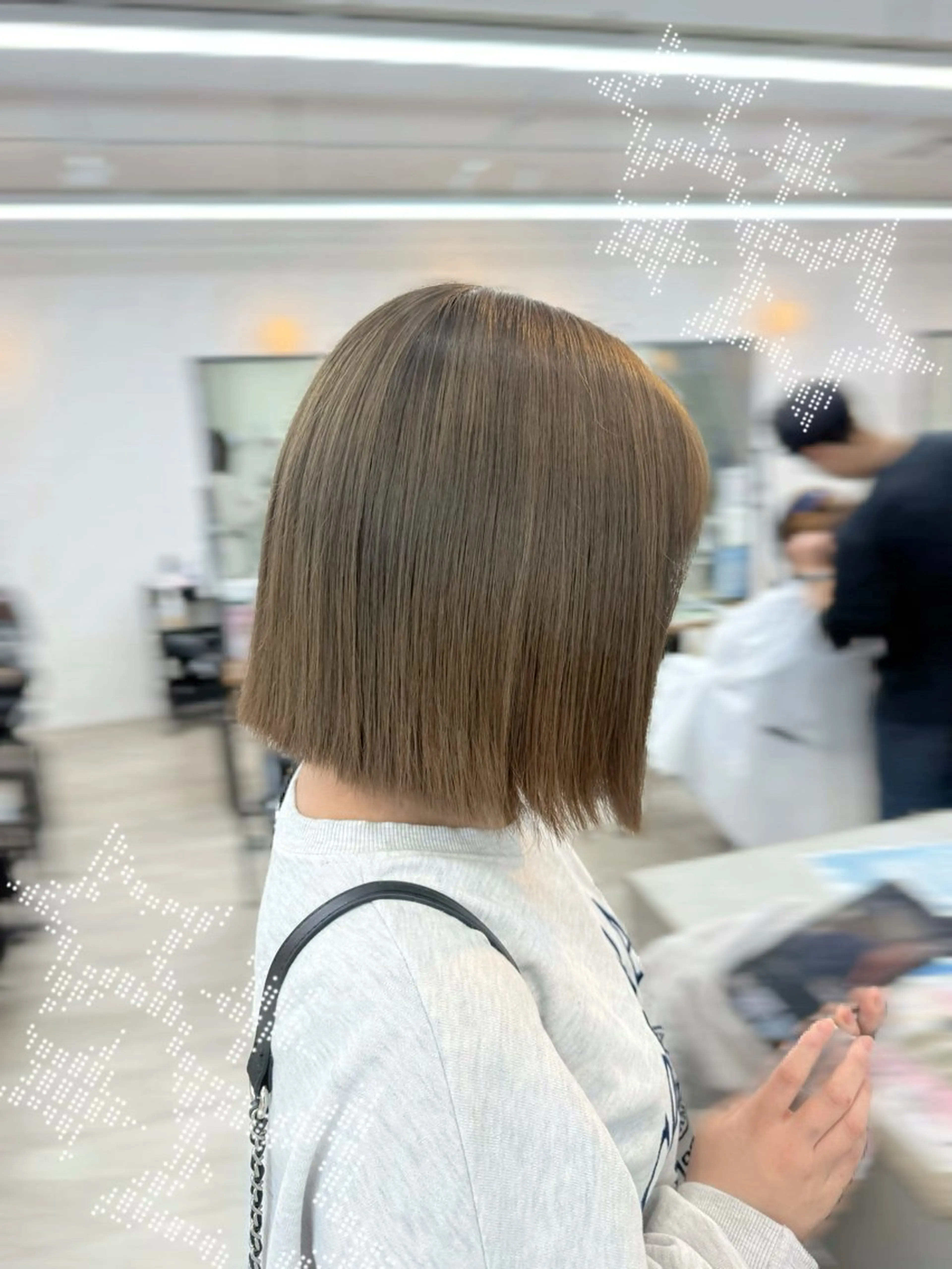 カラー Hamaguchi Naoのヘアスタイル