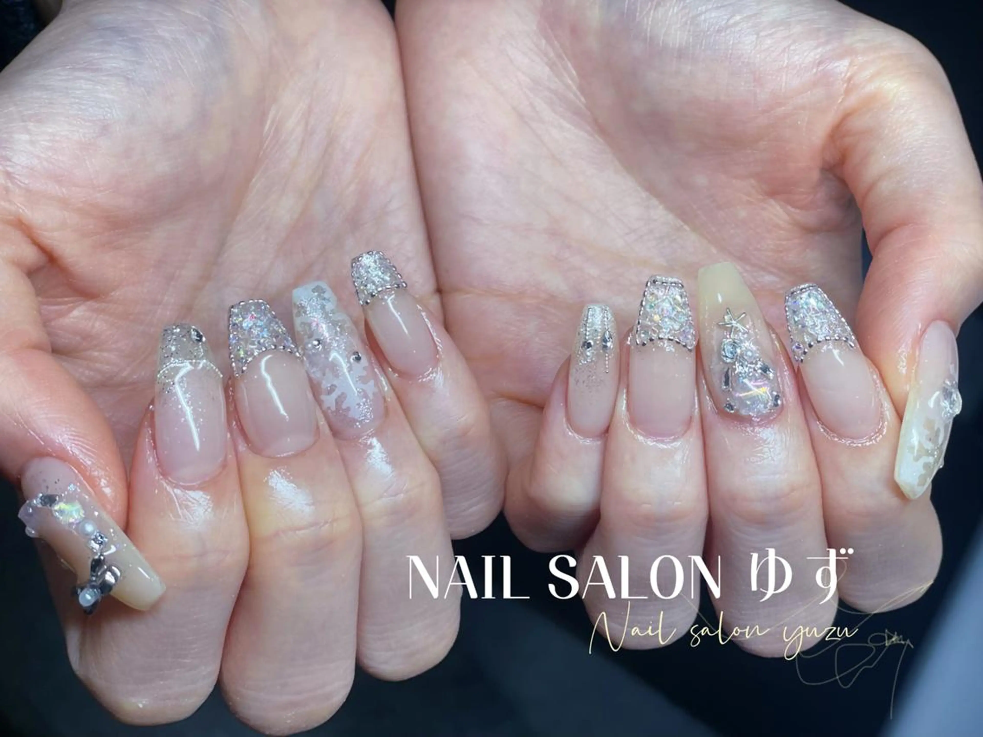 ネイル ハンドネイル MAKI💚💚💚 秋葉原.のネイルデザイン