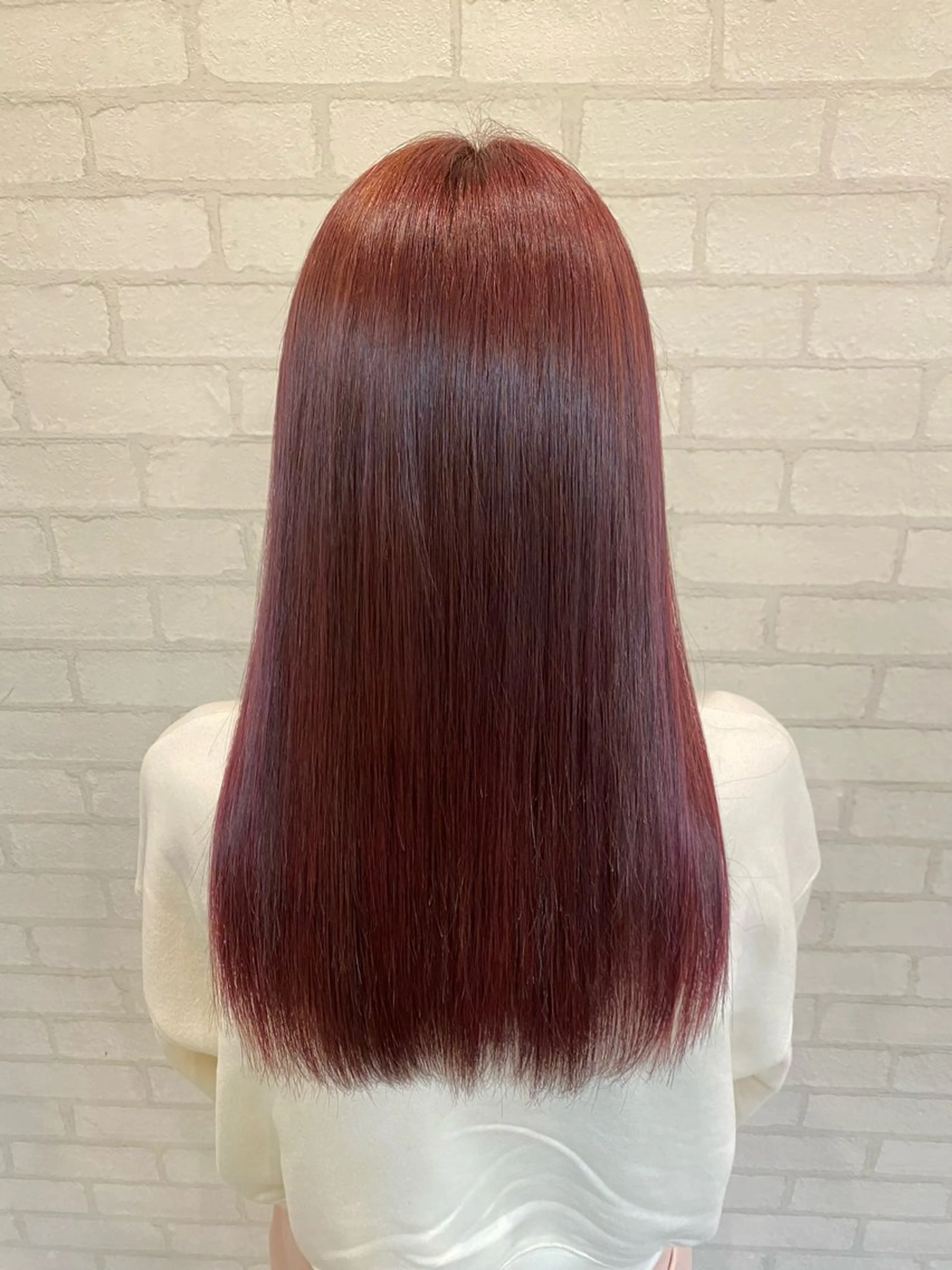 ロング カラー ヘアカラー トリートメント ヘッドスパ Aujuaソムリエ 🎨‎♡HARUのヘアスタイル