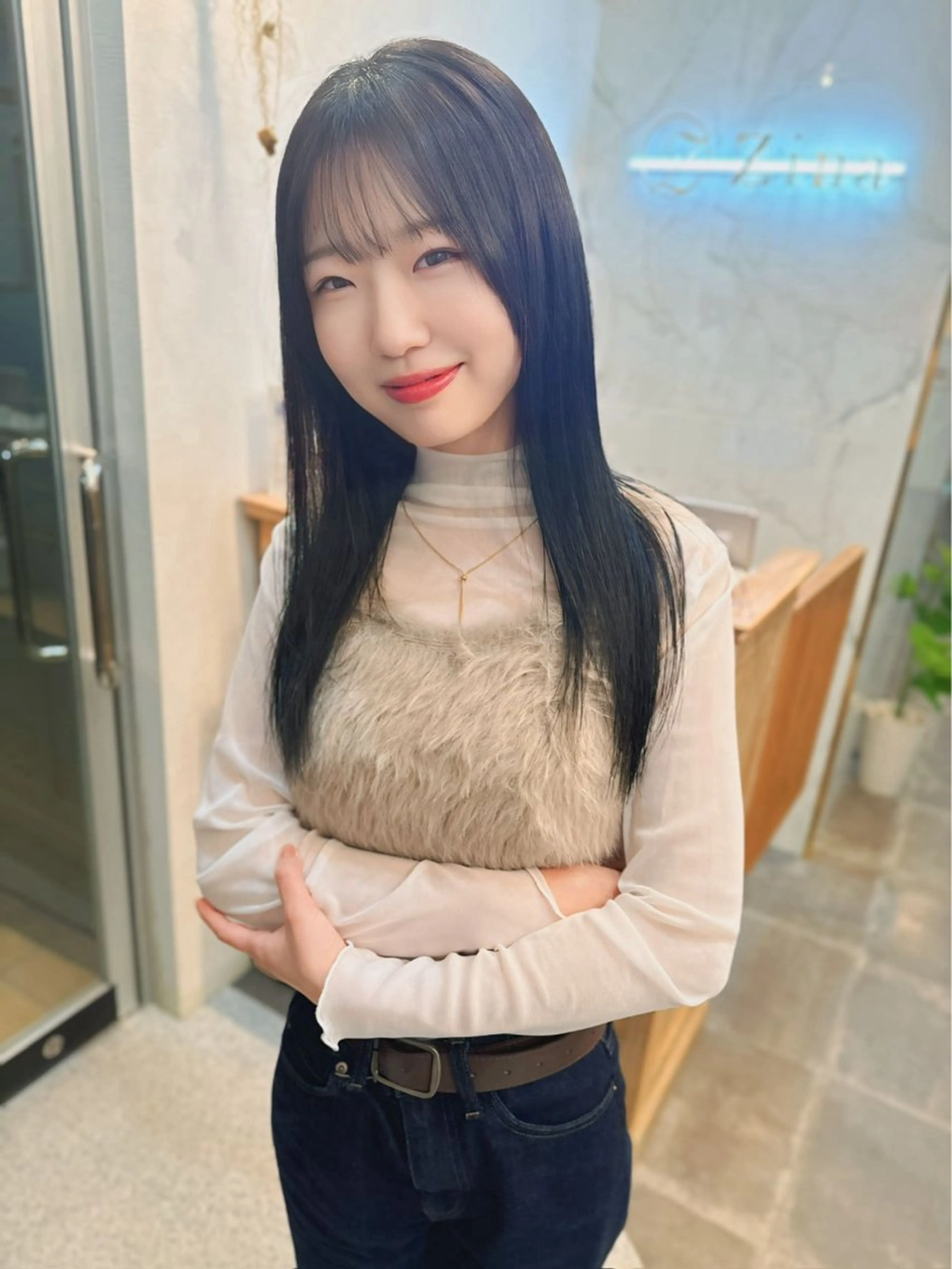 ロング Zina 千早店 藤 辰也のヘアスタイル