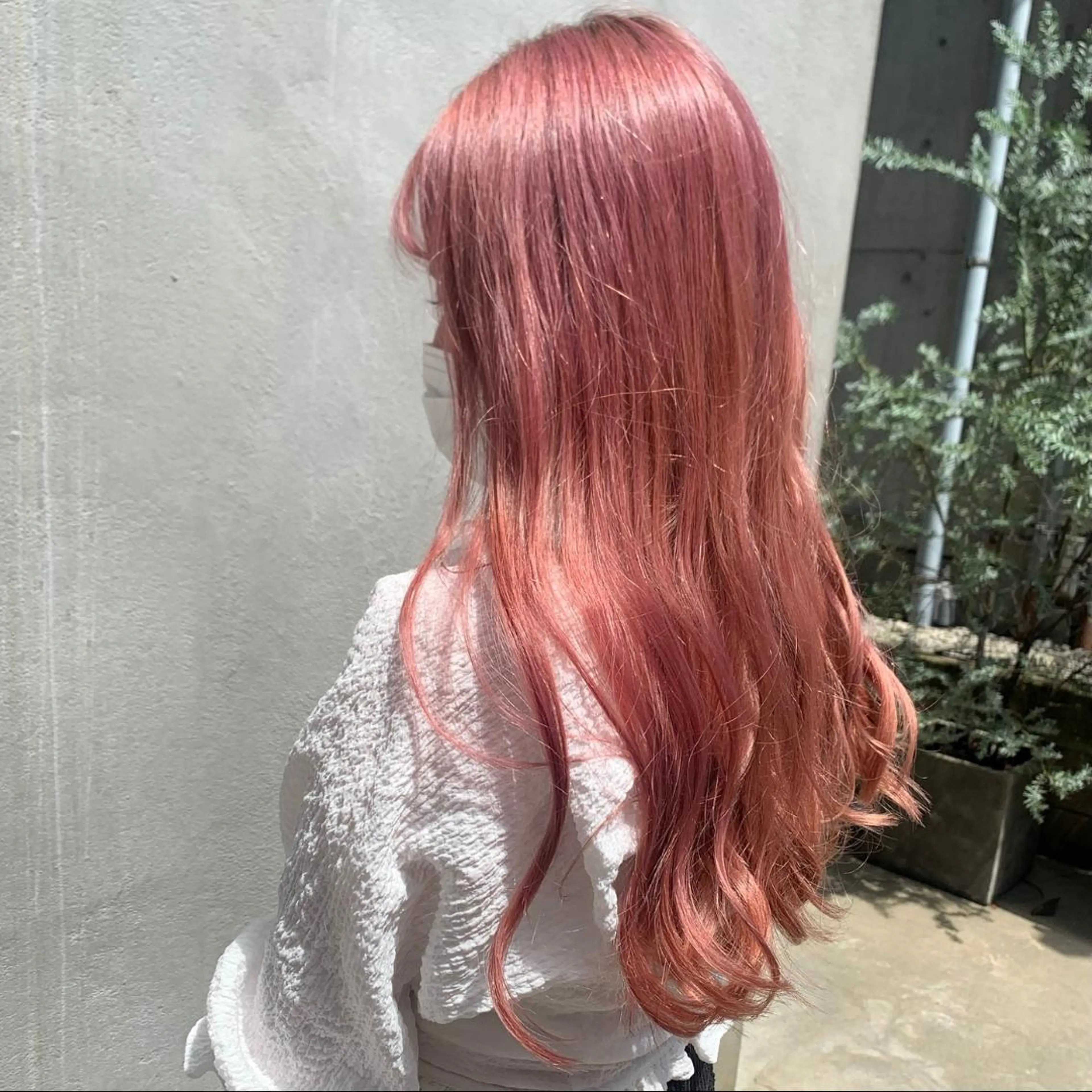 ロング カラー ヘアアレンジ ハイトーン/美髪矯正 🍃大江拓実のヘアスタイル