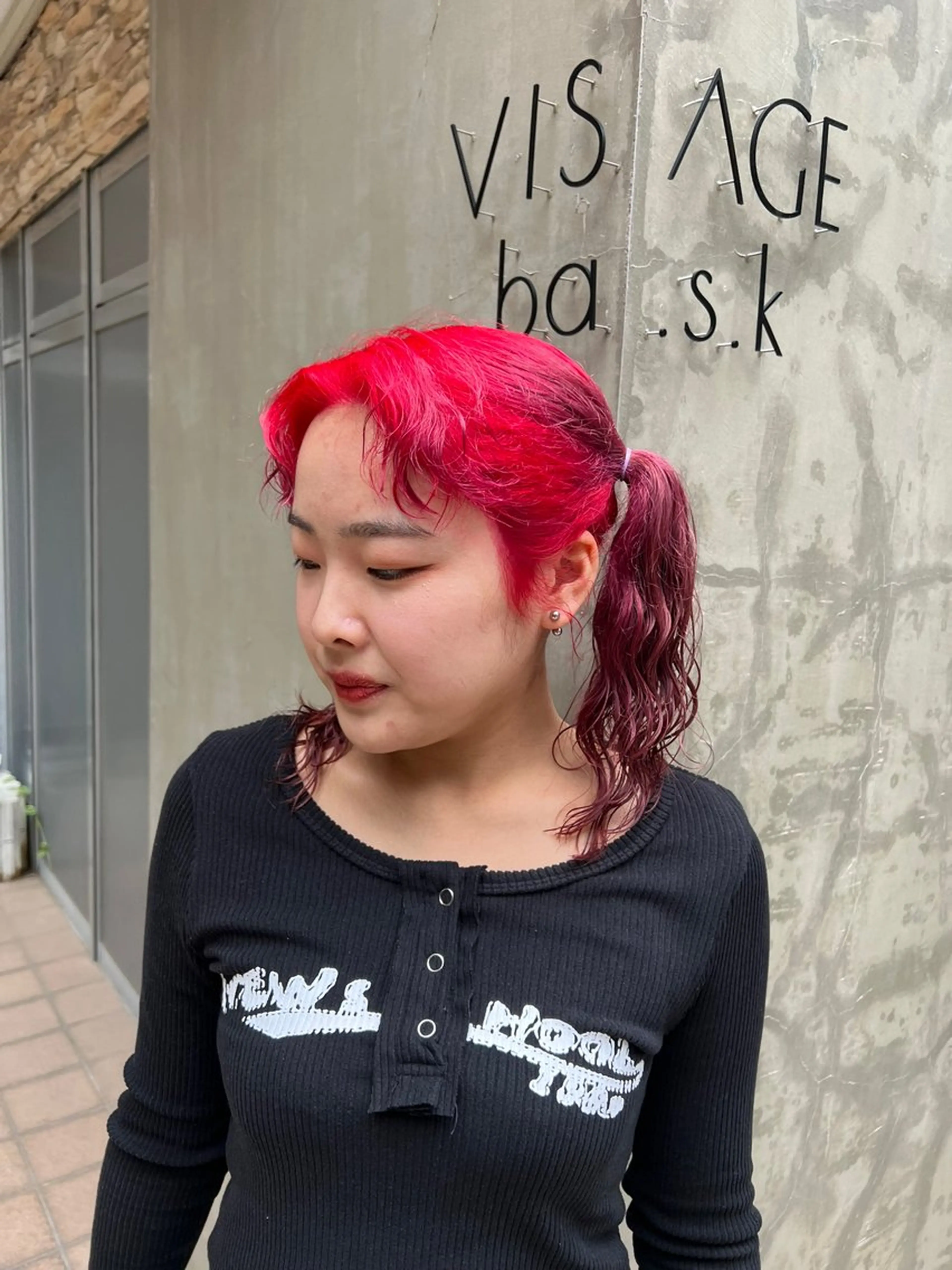 【ルーツカラー限定】💙ブリーチ+オシャレルーツカラー+オージュアトリートメント🩵の写真