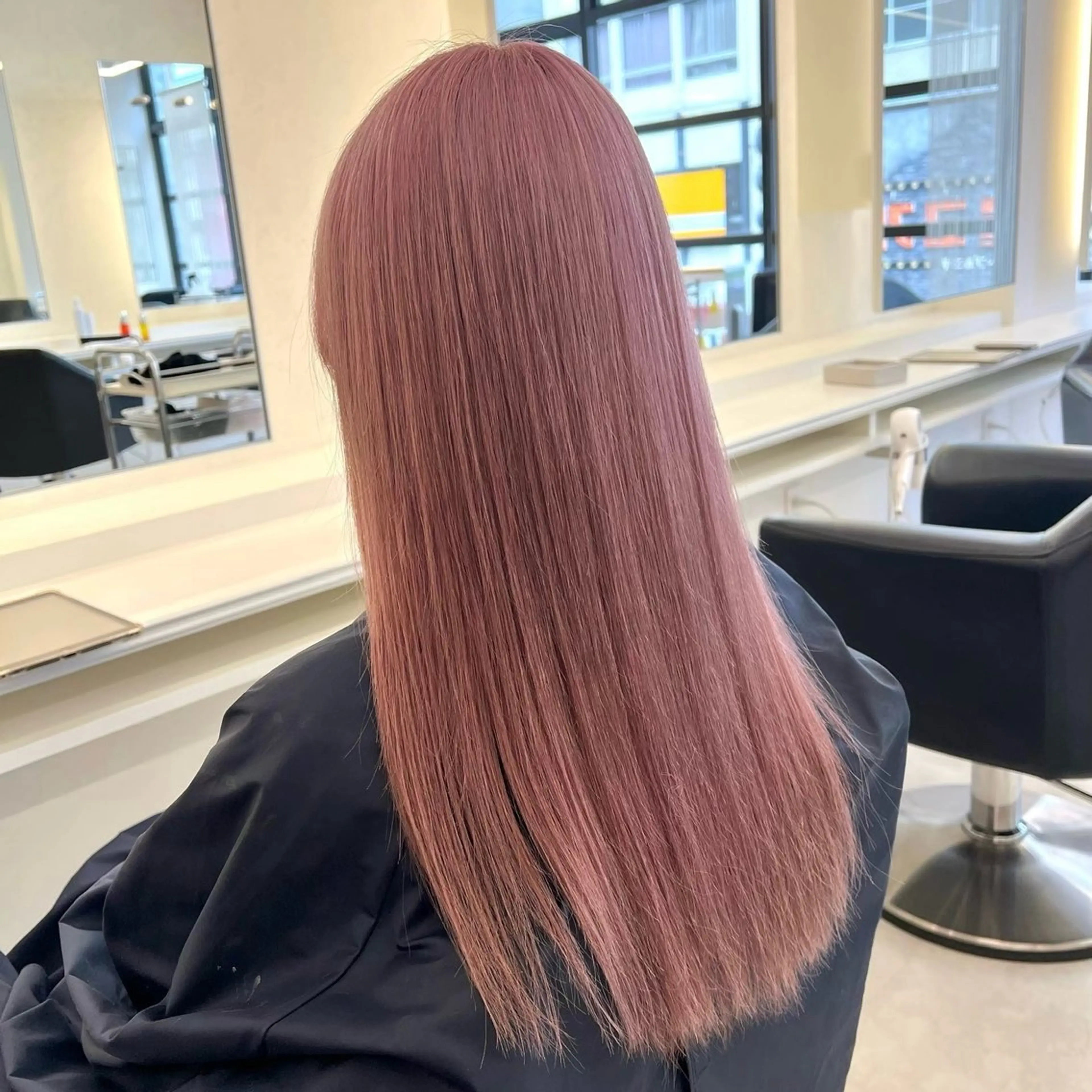ロング カラー ヘアカラー ParveMix 🩶🫧入江 香名のヘアスタイル