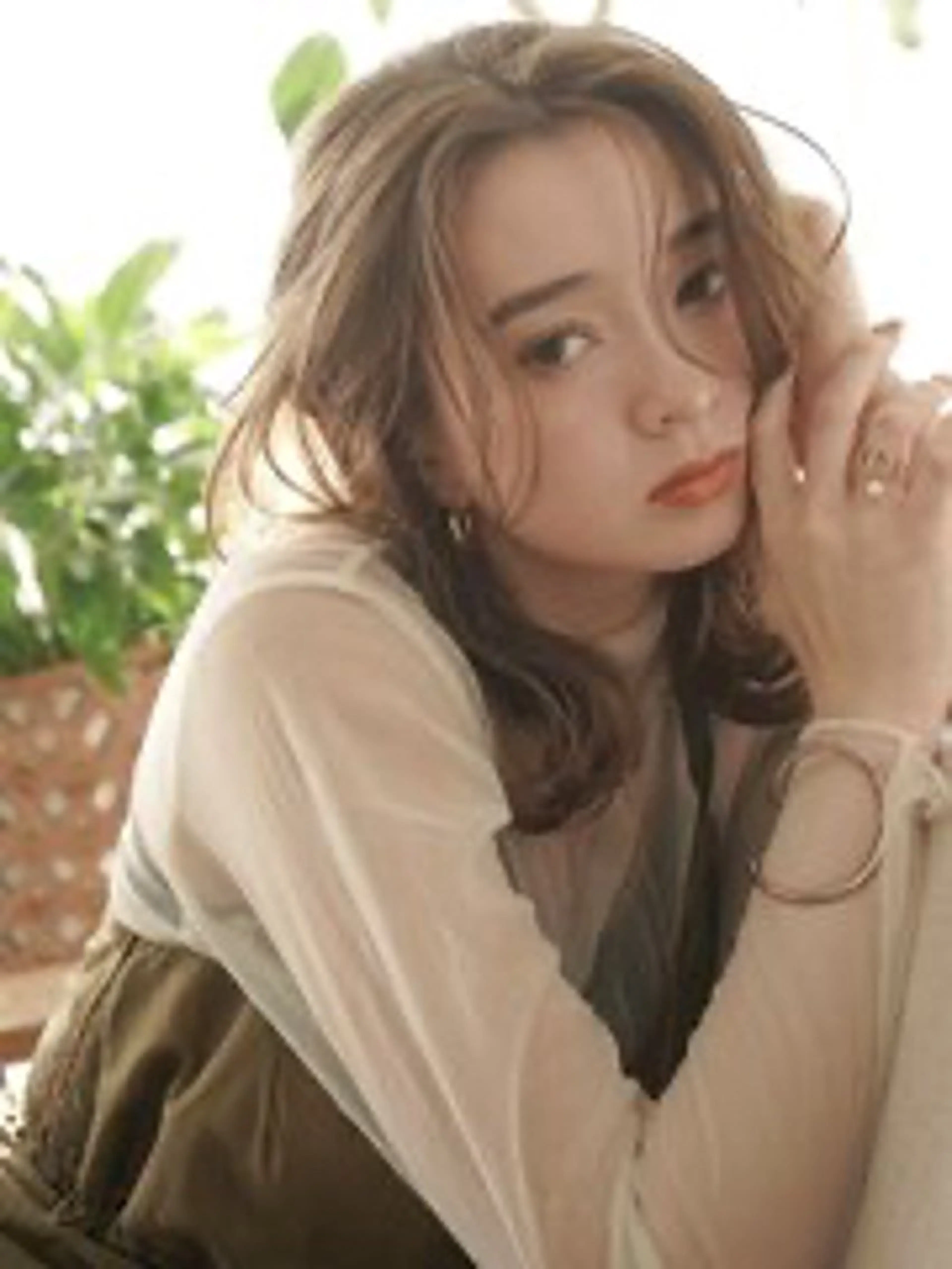 カラー LUVISM ボブ りきカットモデル募集のヘアスタイル