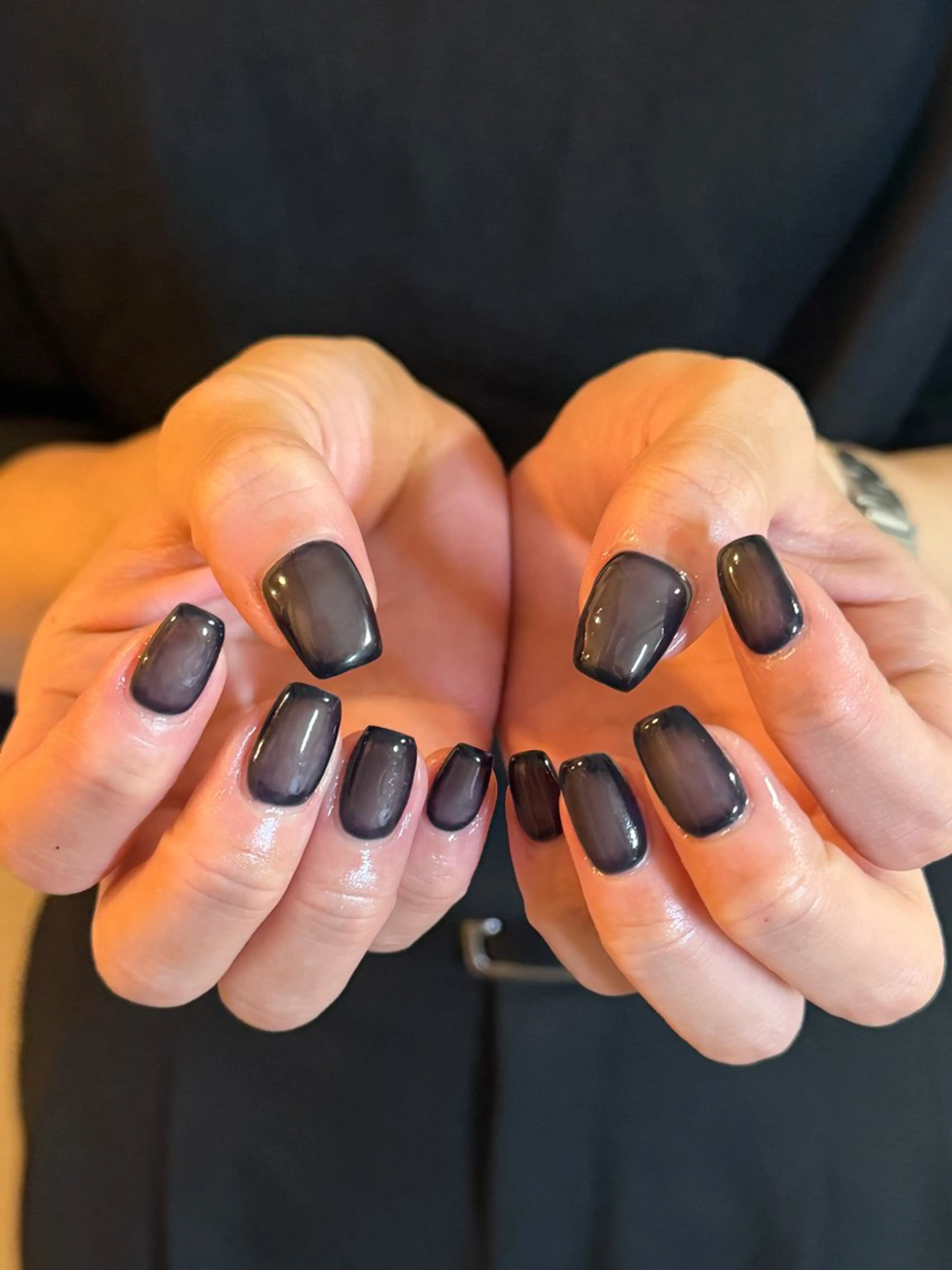 ネイル ニュアンスネイル ハンドネイル Fujimori .のネイルデザイン