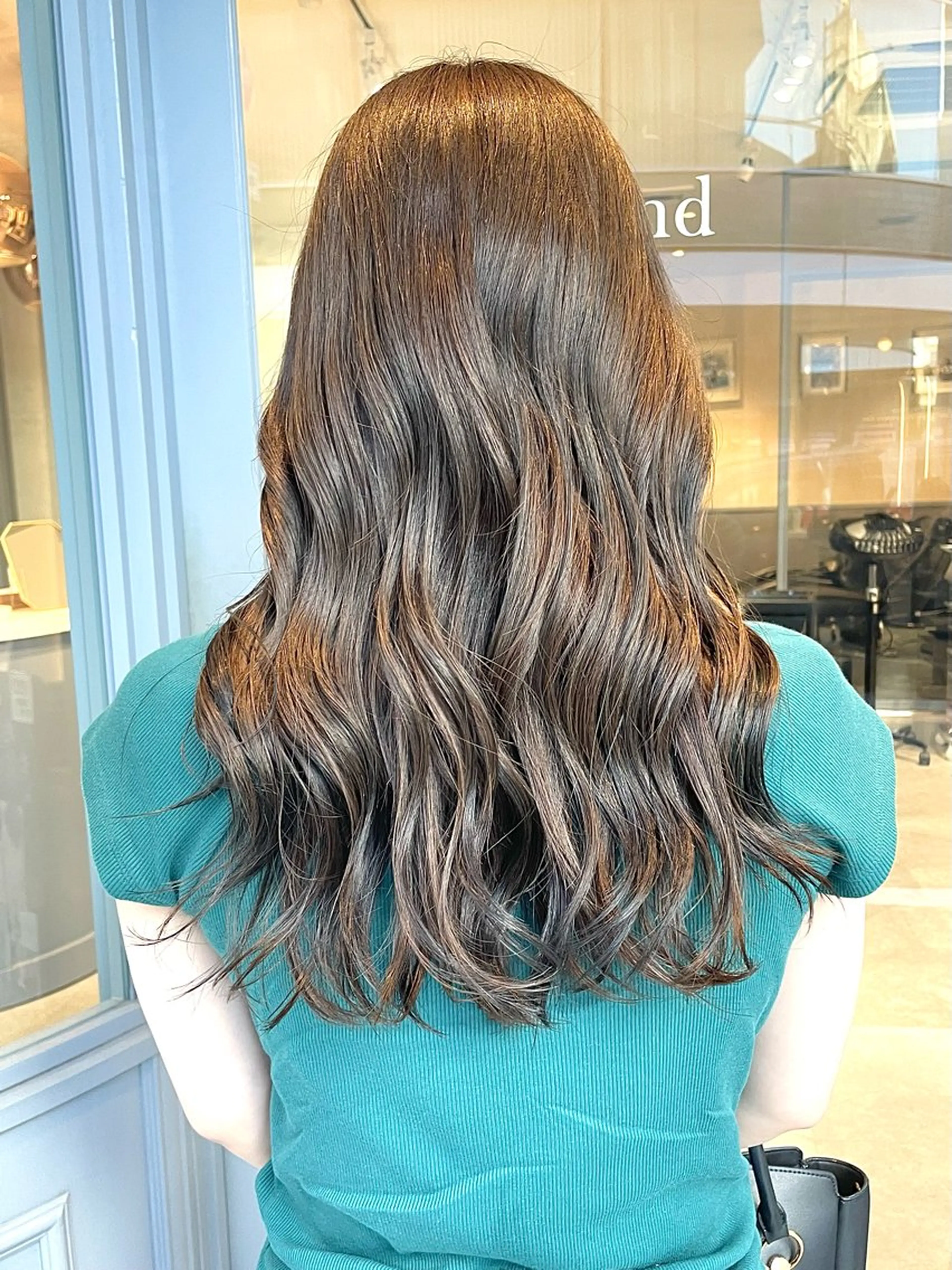 セミロング カラー ヘアカラー トリートメント ヘアセット 360°キレイな ショートカットのヘアスタイル