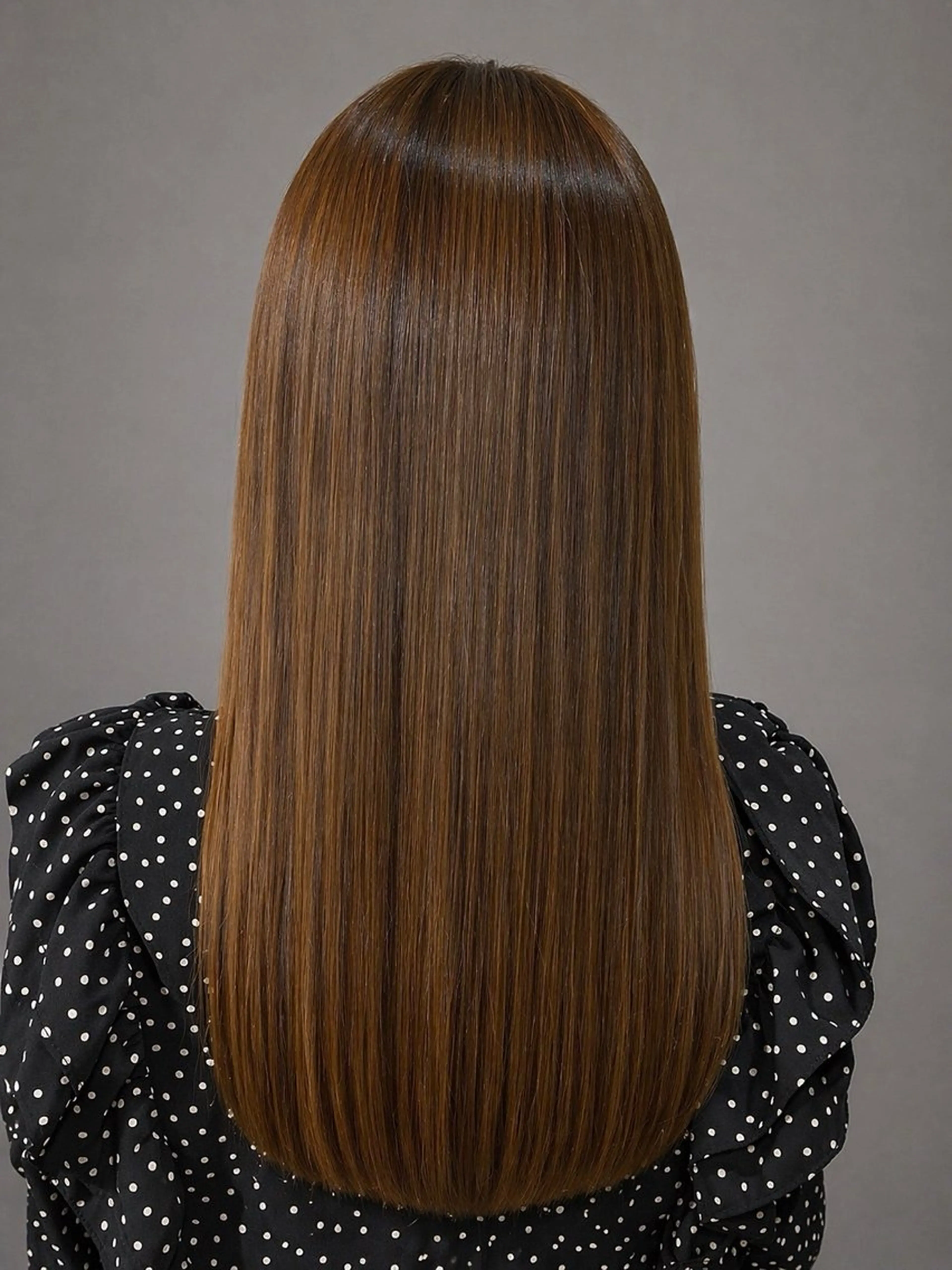 ロング カラー カット ヘアカラー トリートメント Meg/艶髪カラー× 髪質改善/中崎町のヘアスタイル