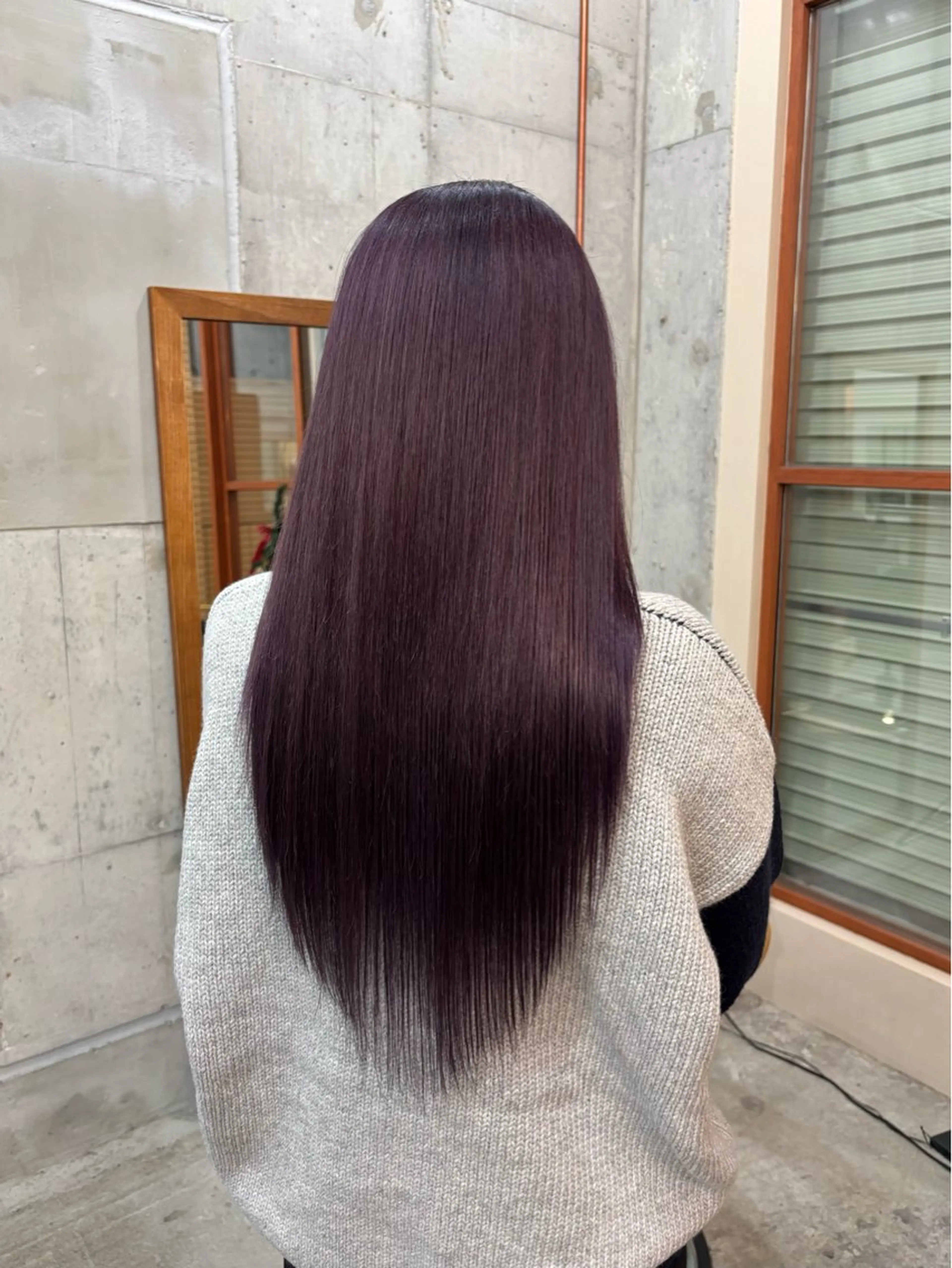 ロング カラー ラベンダーカラー ピンクカラー ピンクラベンダー アキホ /カット✁カラーのヘアスタイル