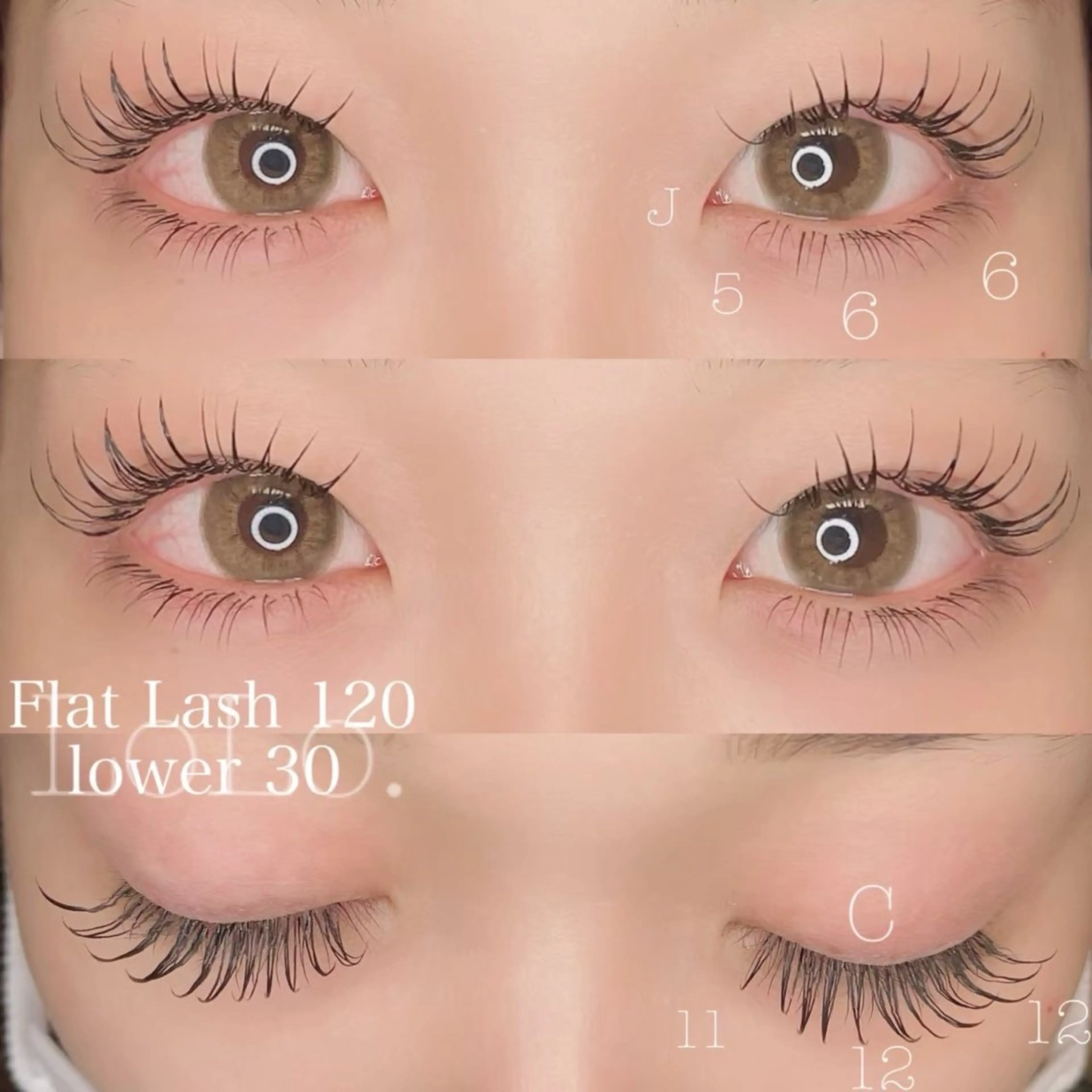 マツエク・マツパ 千恵☀️ マツエク/マツパ☀️のマツエク・マツパデザイン