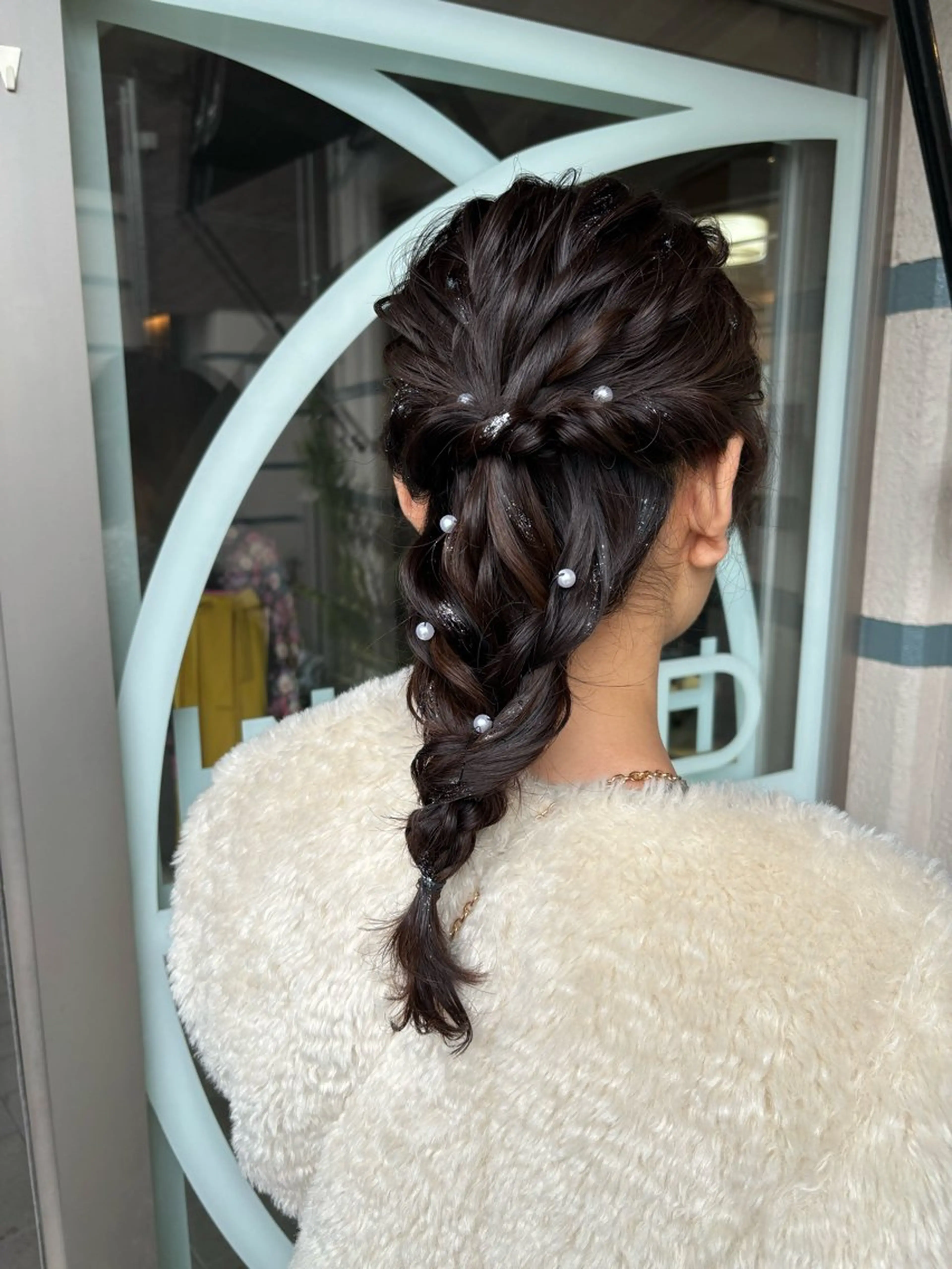 セミロング 庄司 桜のヘアスタイル