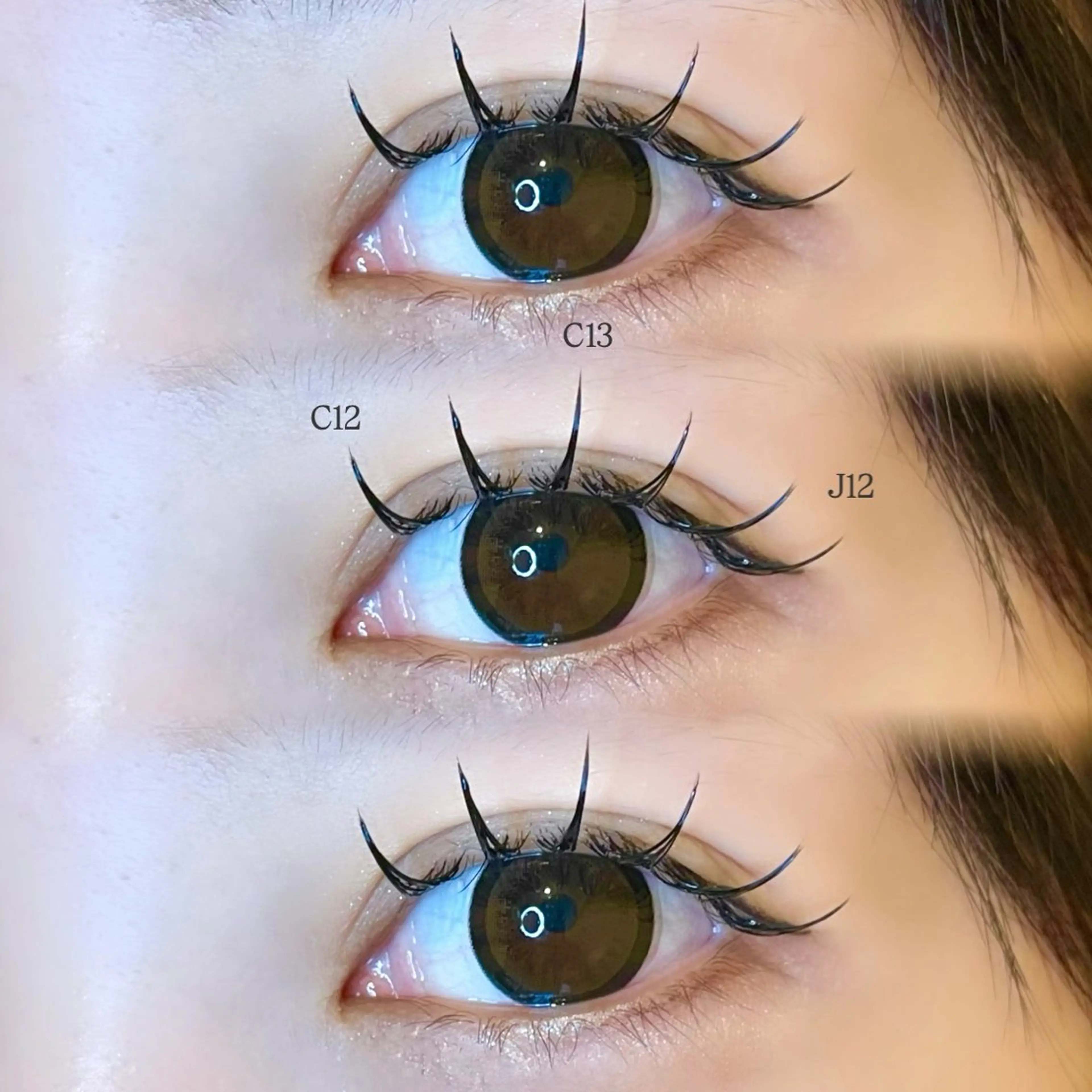 マツエク・マツパ マツエク Mell Yuuna ♡パリエク /束感のマツエク・マツパデザイン