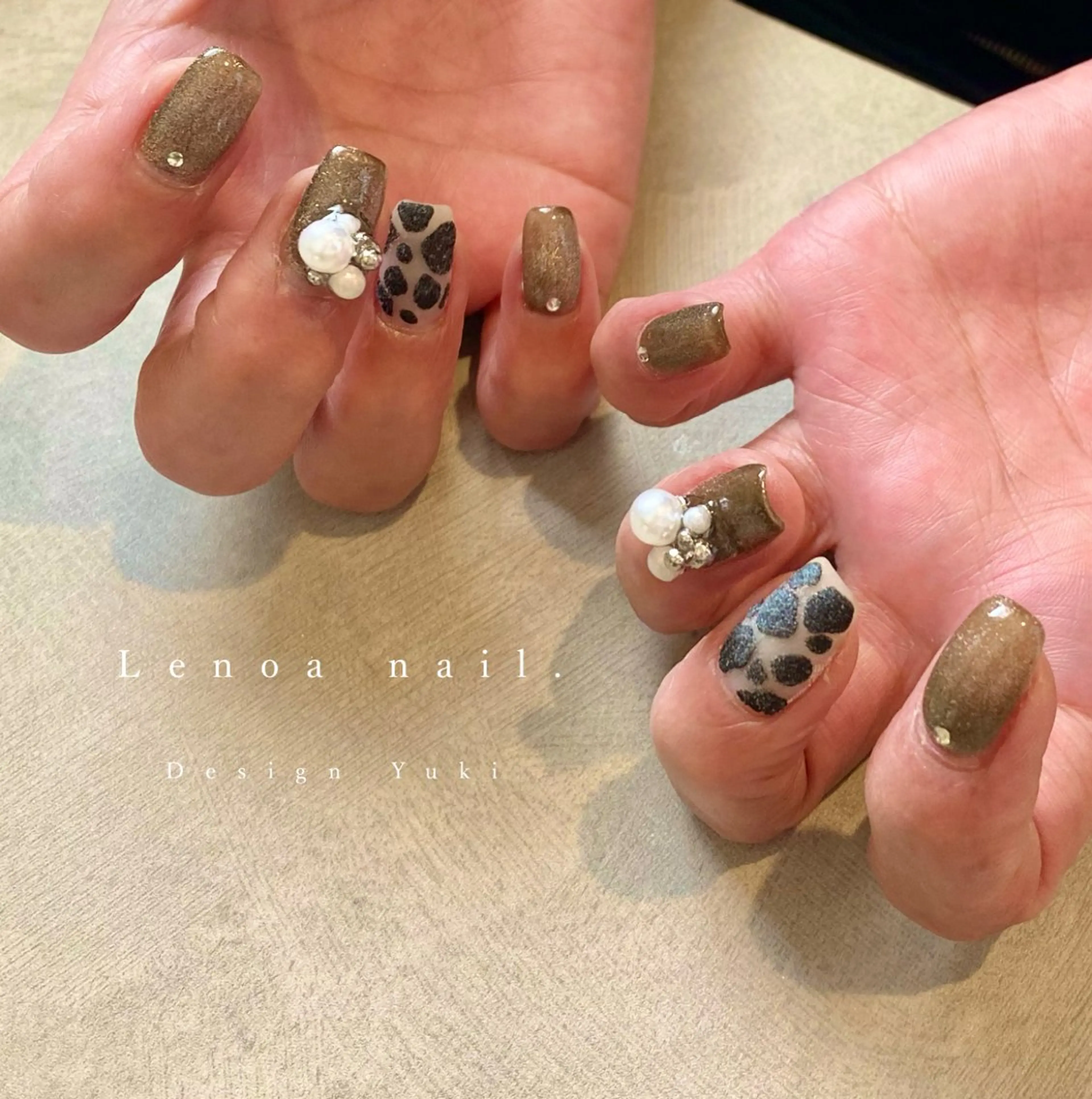 ネイル ハンドネイル Lenoa Yukiのネイルデザイン