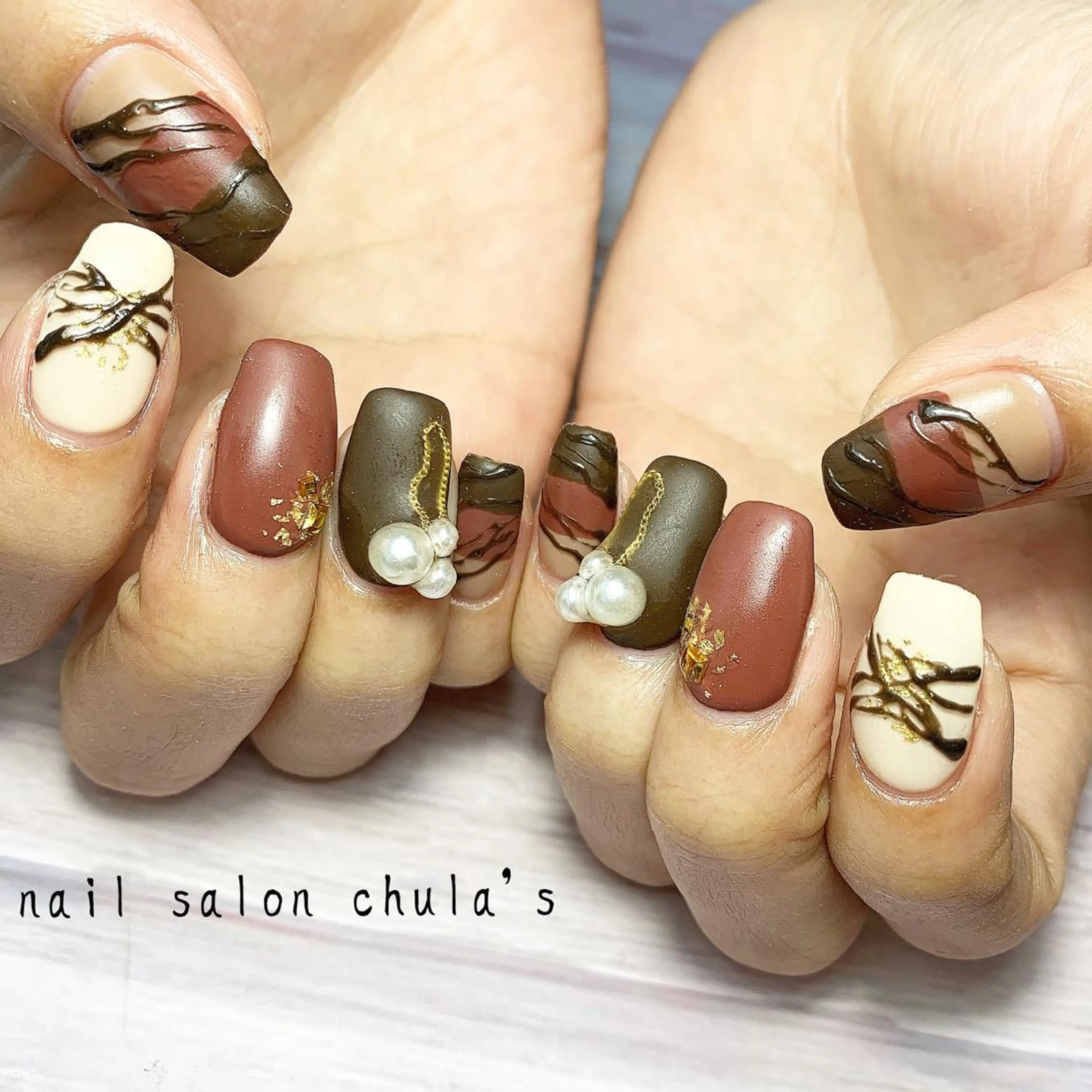 ネイル ハンドネイル nail salon  chula's所属・☆ayaka ☆のネイルデザイン