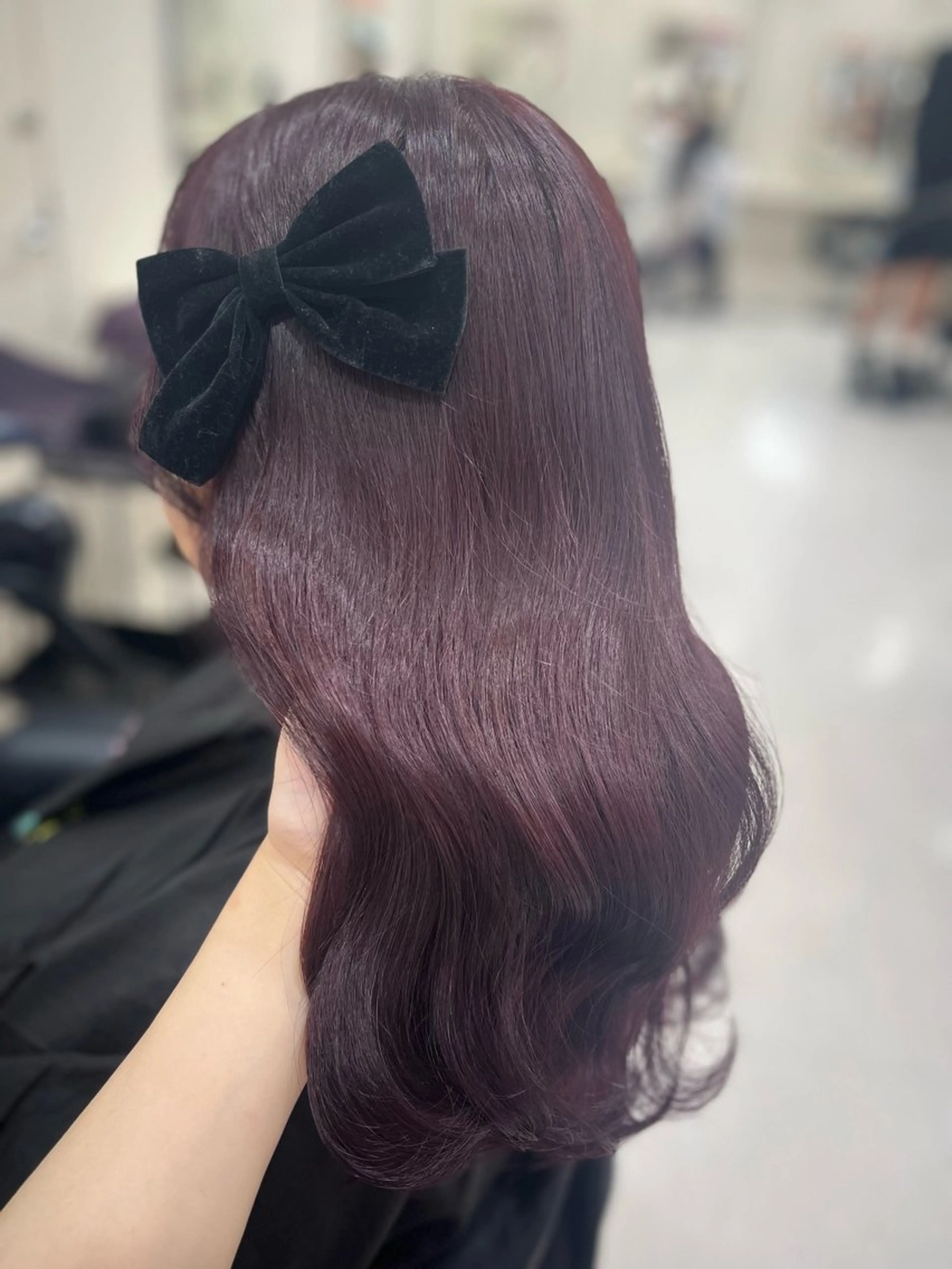 カラー ヘアカラー トリートメント ベージュ・ラベンダー カラー🎀りりのヘアスタイル