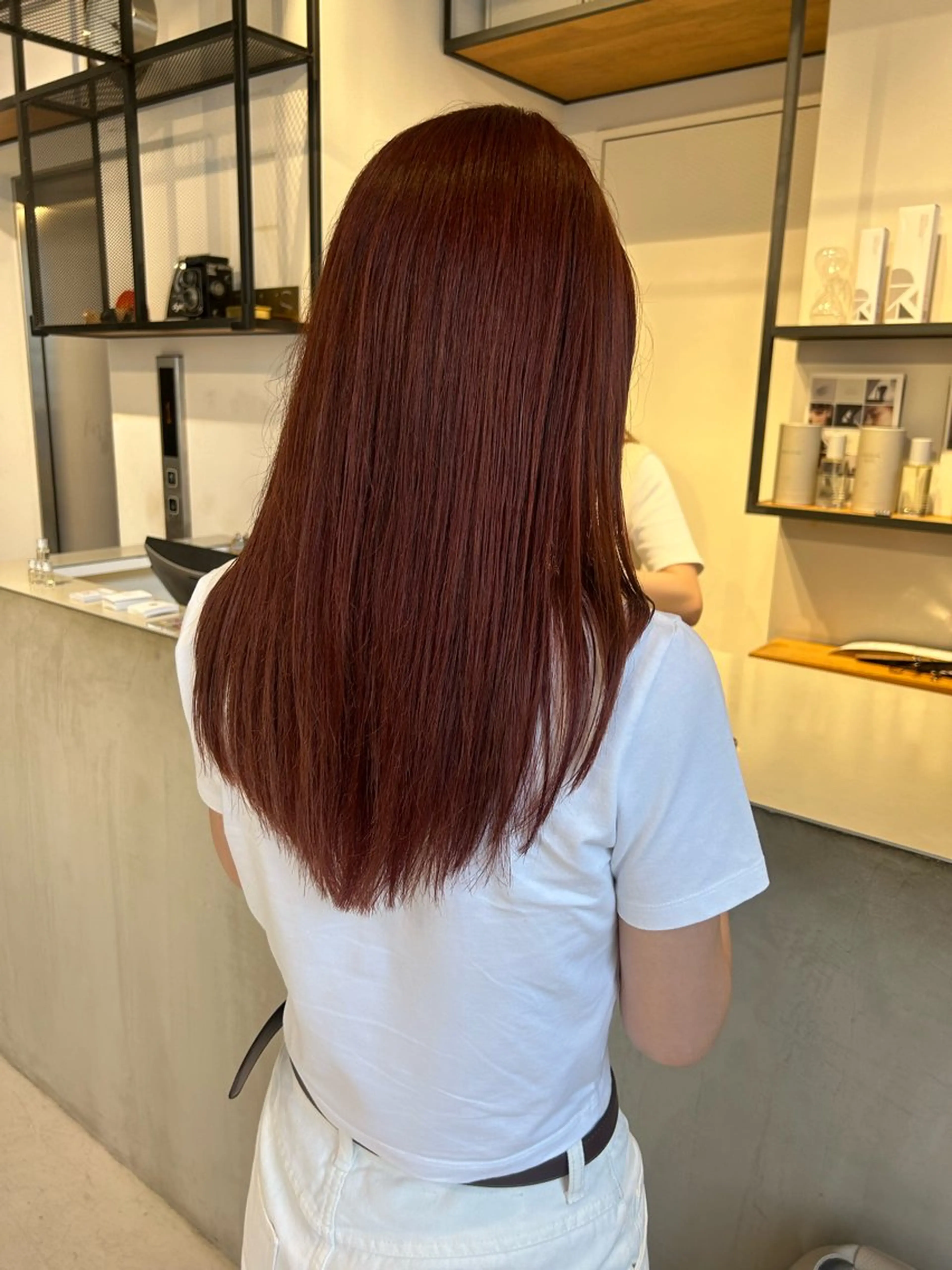 ロング FILMS Rinoのヘアスタイル