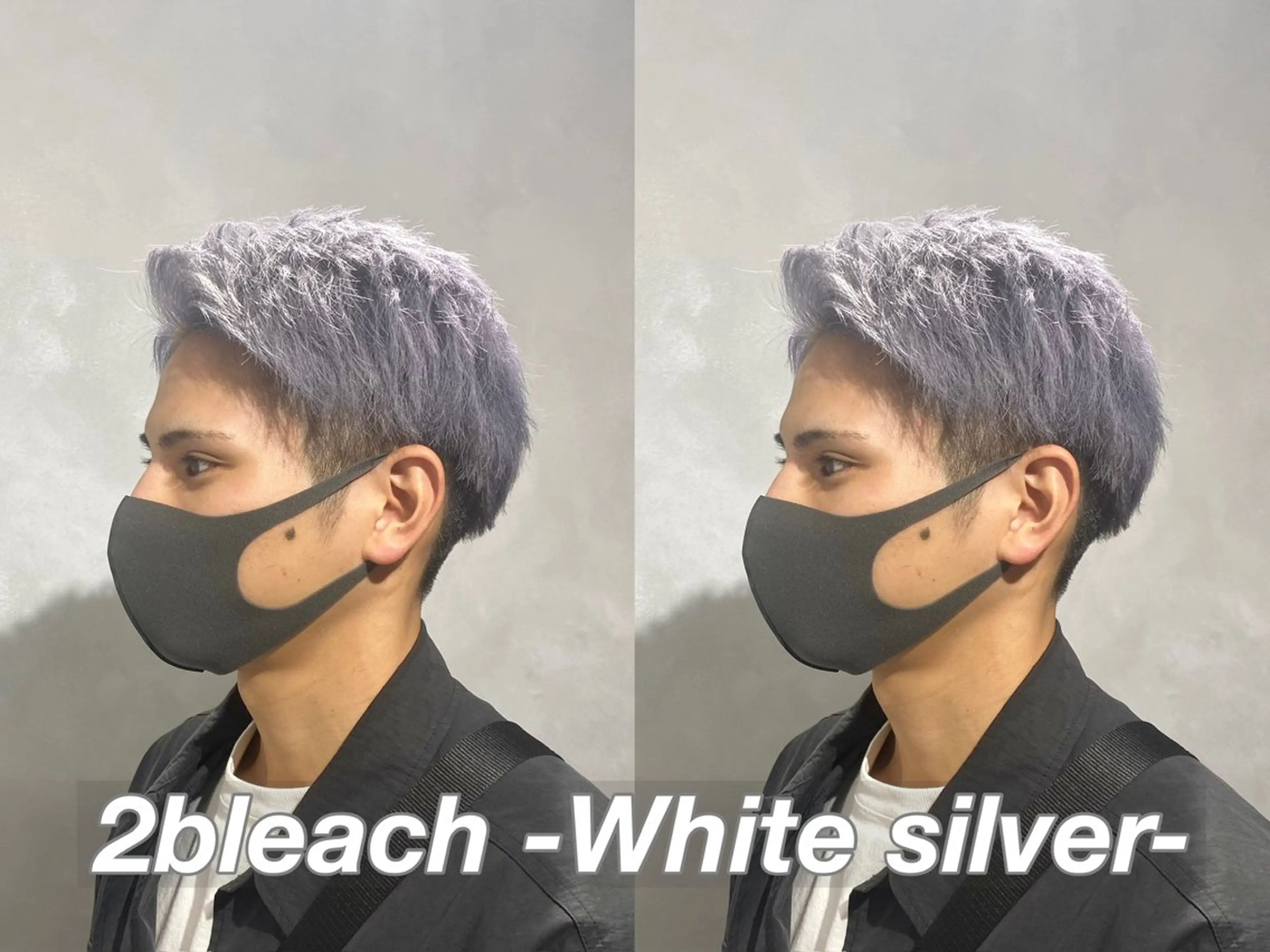 ショート カラー メンズ メンズブリーチ ブリーチ ラベンダーカラー カット ヘアカラー トリートメント 髪質改善/縮毛矯正 レイヤー/松川匠のヘアスタイル