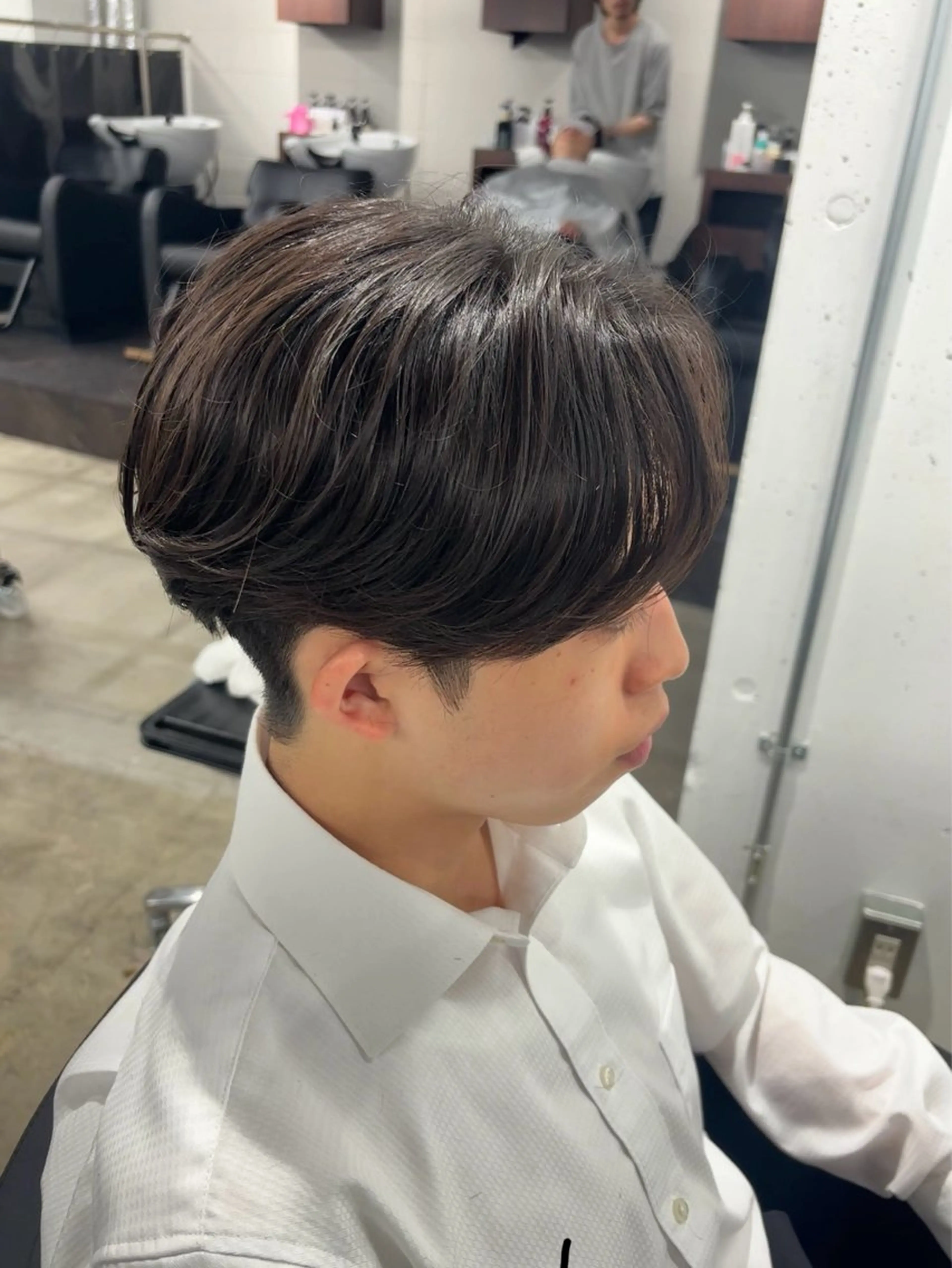 パーマ メンズ メンズパーマ ニュアンスパーマ 福岡美容室【pia】 タイヘイのヘアスタイル