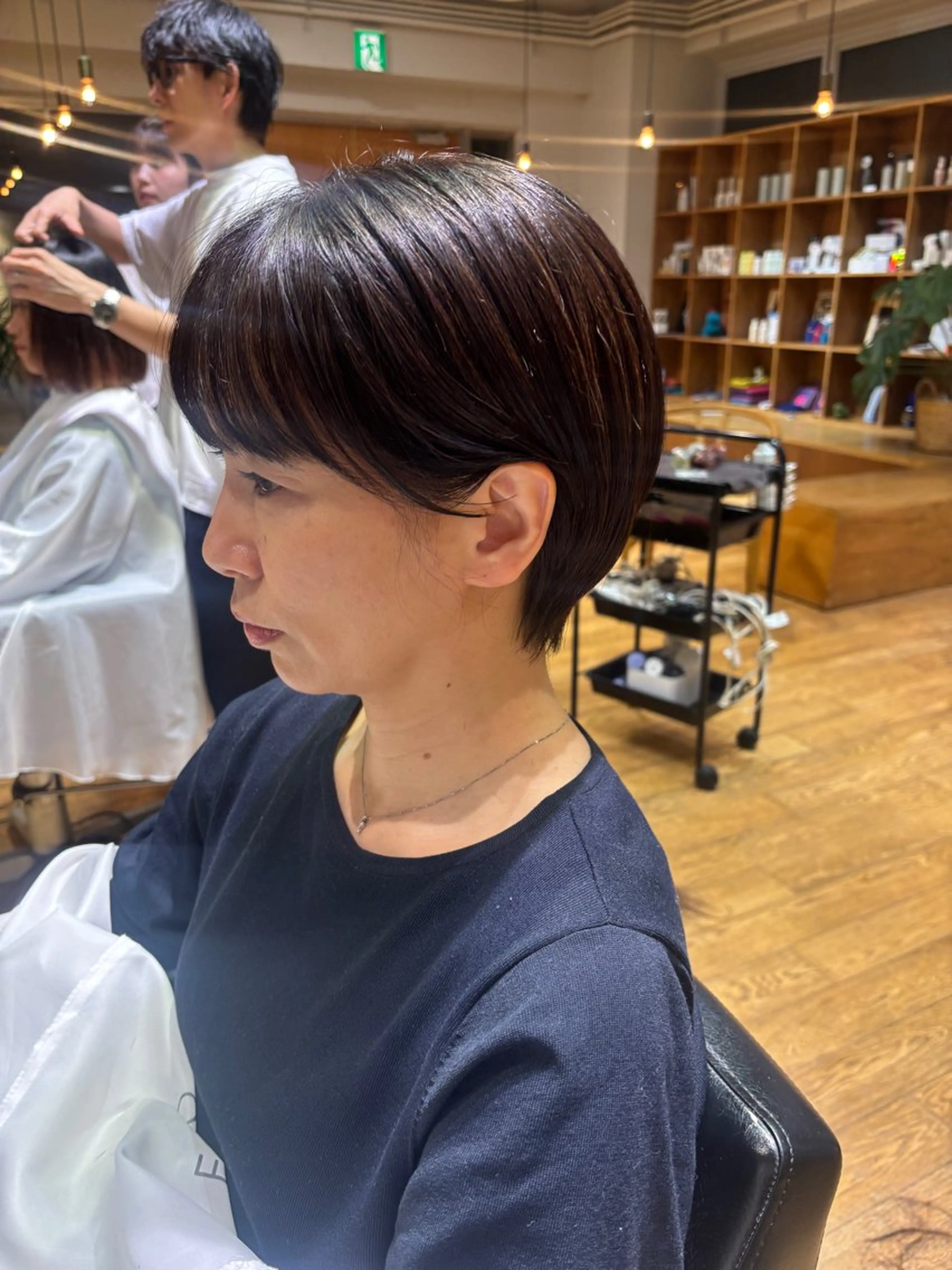 ショート 韓国風パーマ/ オリーブ🇰🇷あゆのヘアスタイル