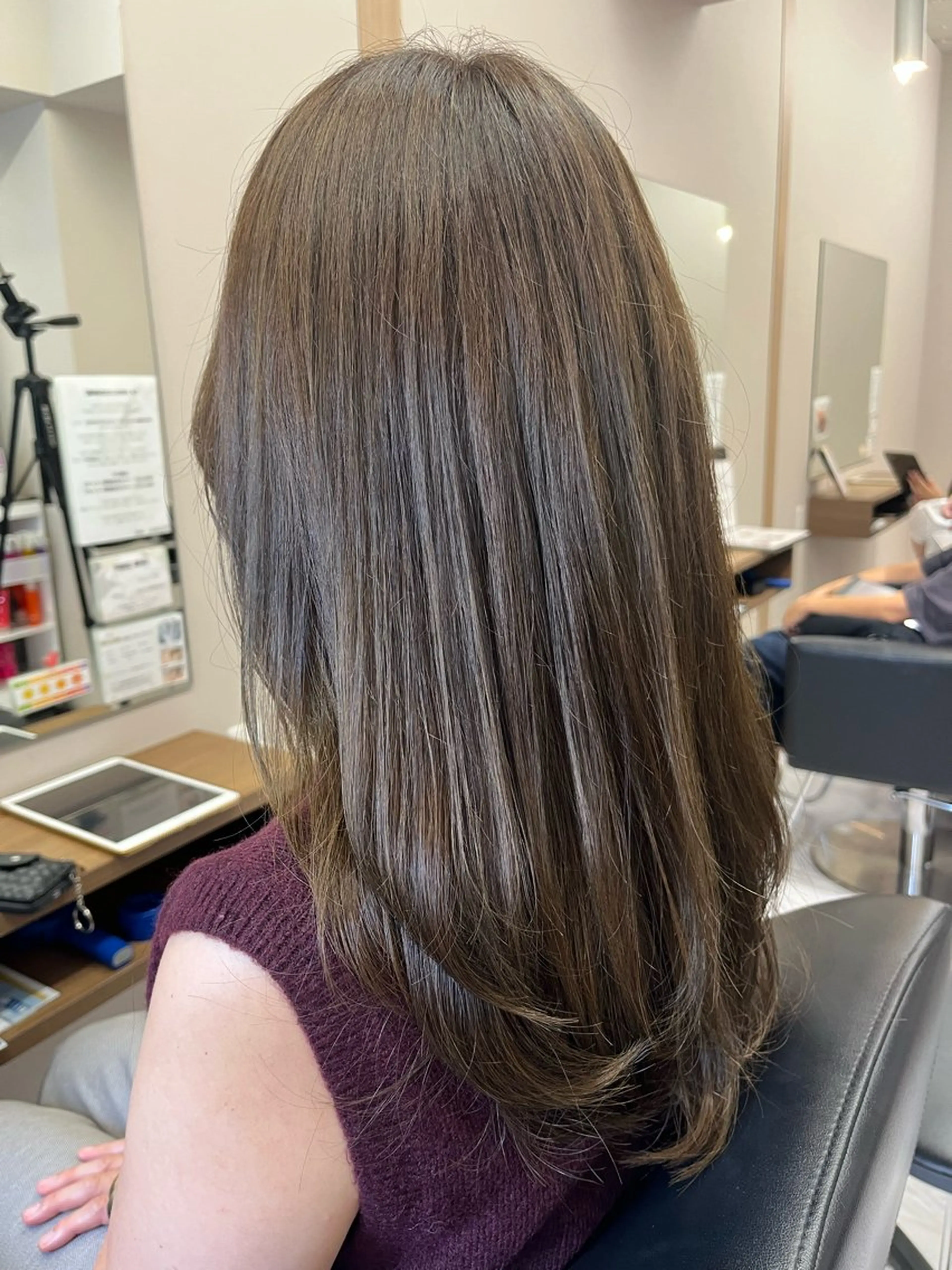 セミロング 骨格/顔型/パーソナ ルカラー診断/中野のヘアスタイル