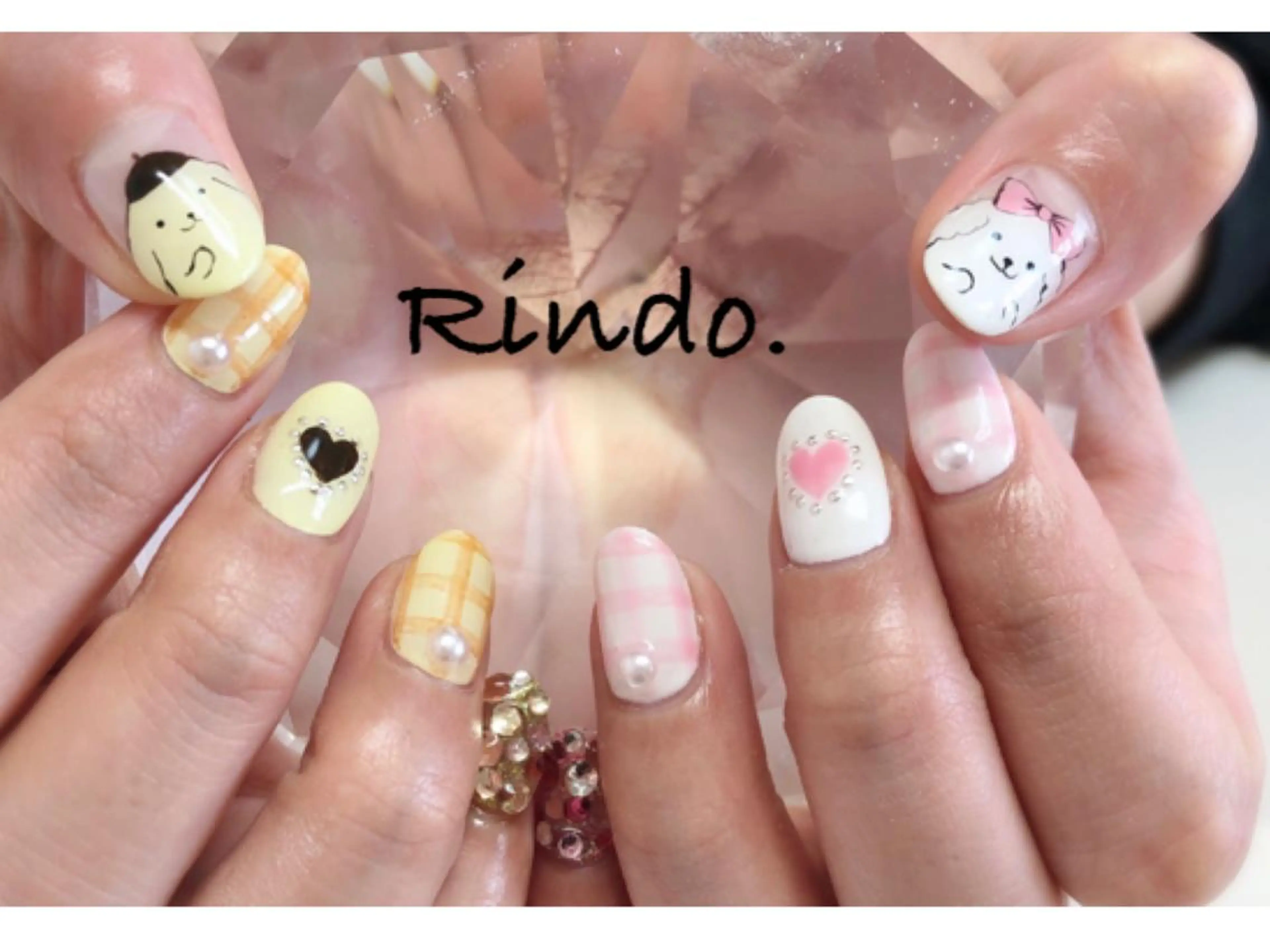 ネイル パステルネイル ハンドネイル Rindo.ネイル ♡耳つぼジュエリーのその他イメージ