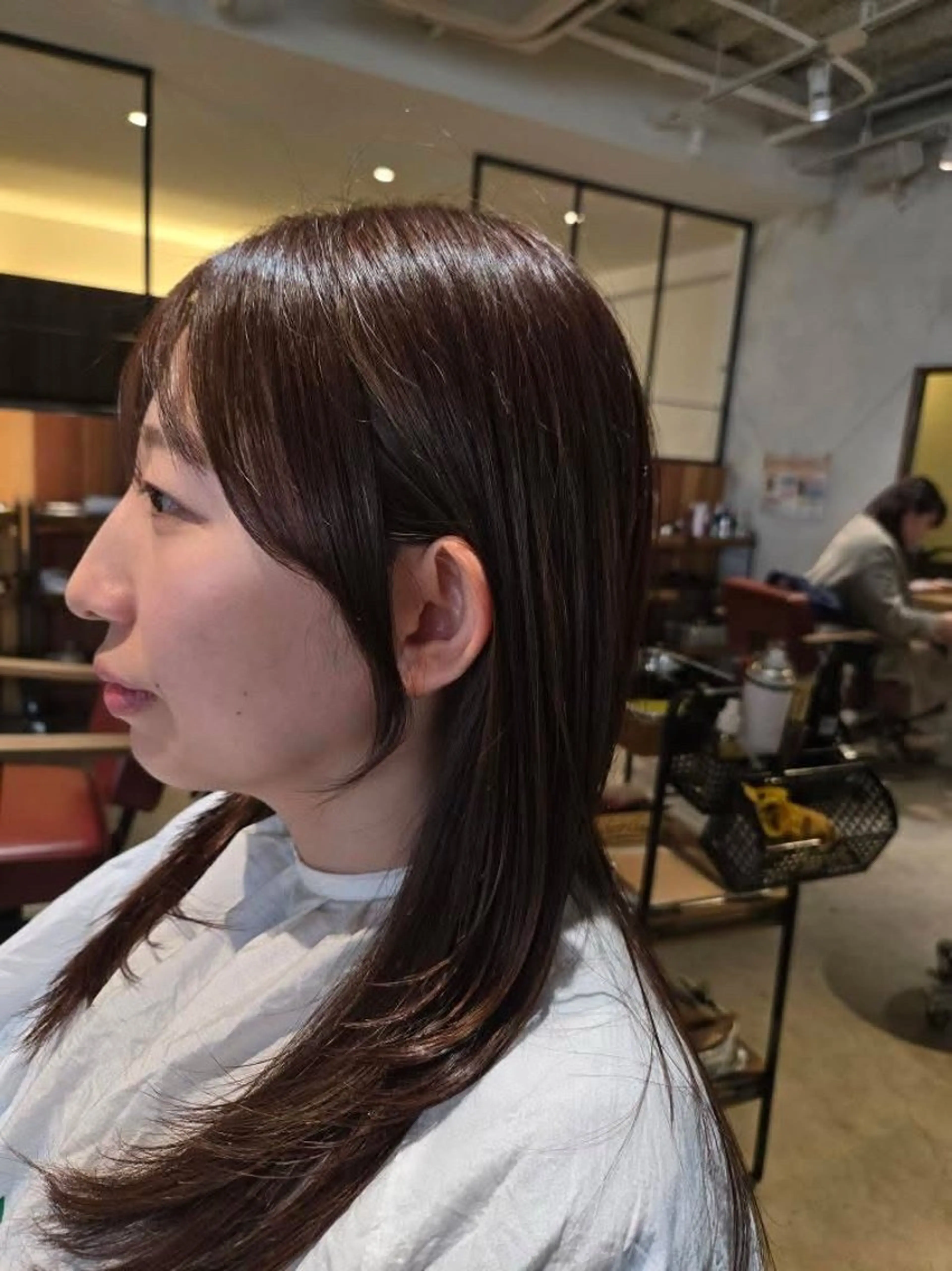 ロング カット ヘアカラー 韓国好き🇰🇷 美容師MIKUのヘアスタイル