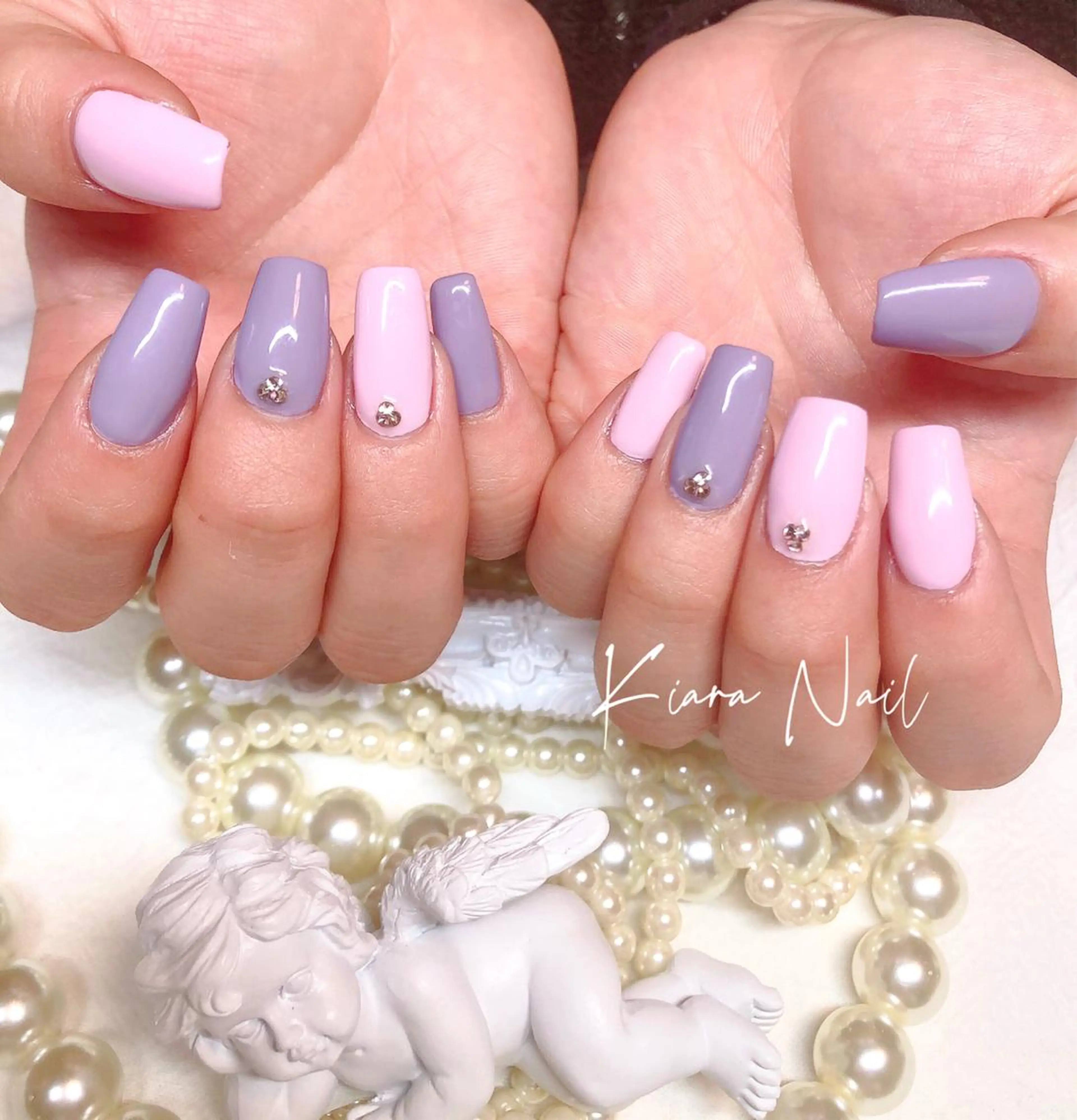 ネイル ワンカラーネイル 🍭Kiara Nail🍭のネイルデザイン