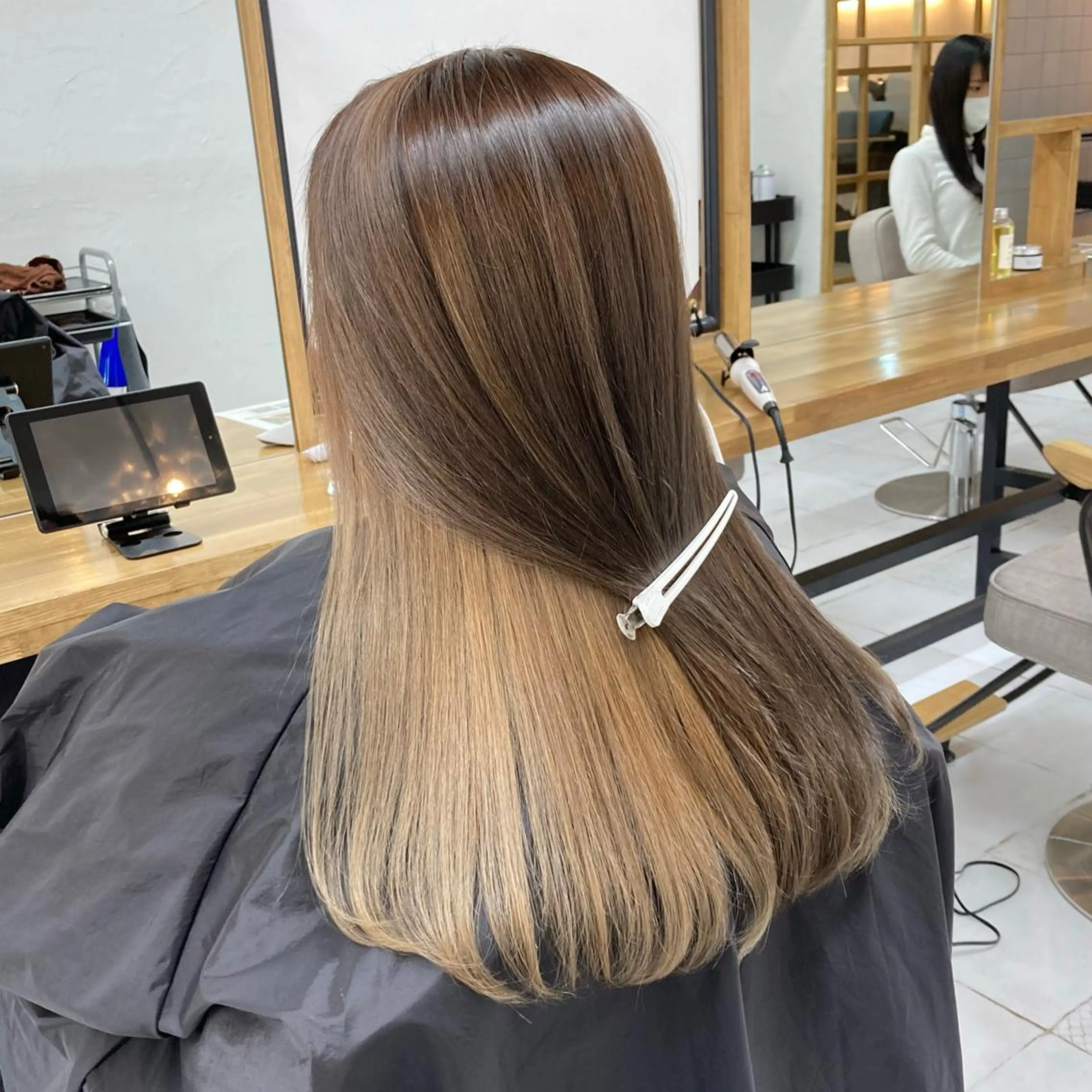 🍎全員/🍎インナーブリーチ+フルカラー(ナノバブル&超音波アイロン付)¥13000⭐️の写真