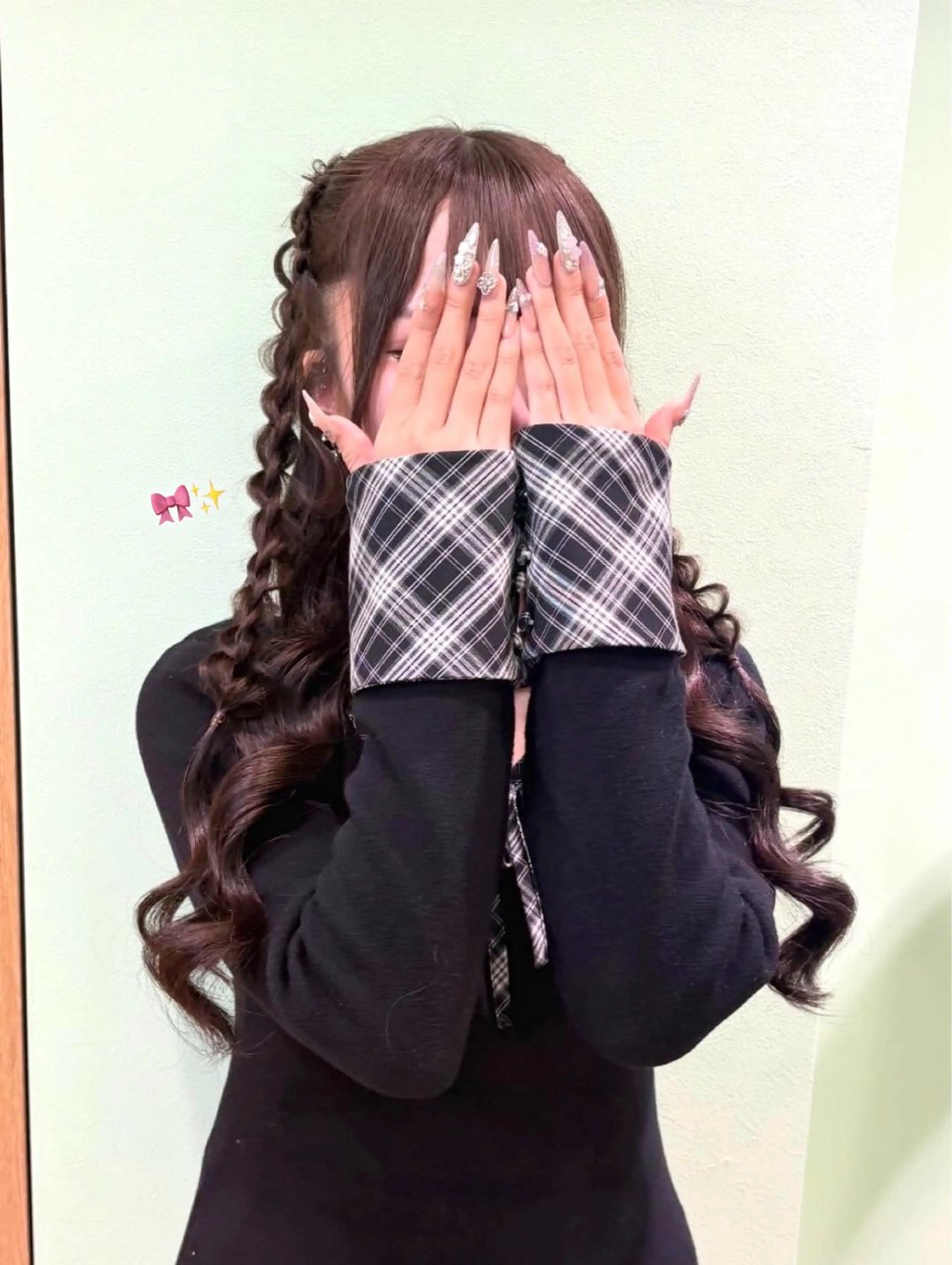 ヘアアレンジ 三つ編み ヘアセット りず♡横浜 ヘアメのヘアスタイル