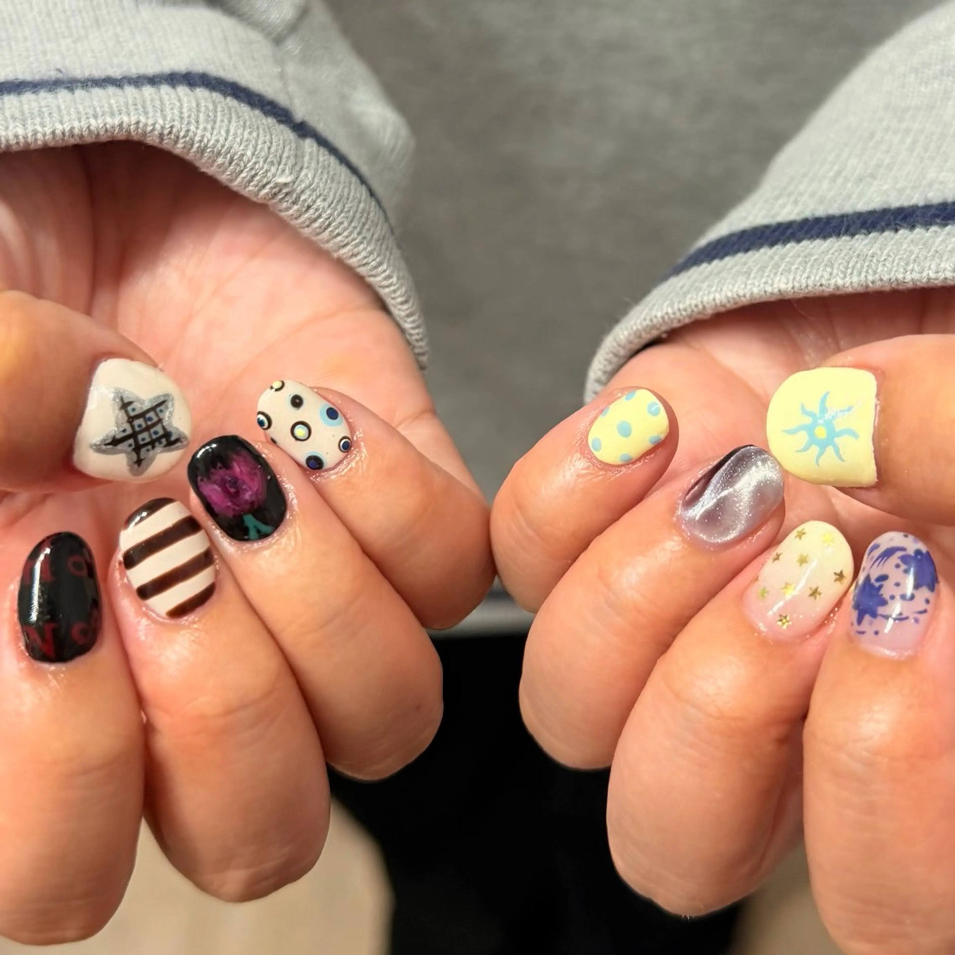 ショート 小川 柚香のネイルデザイン