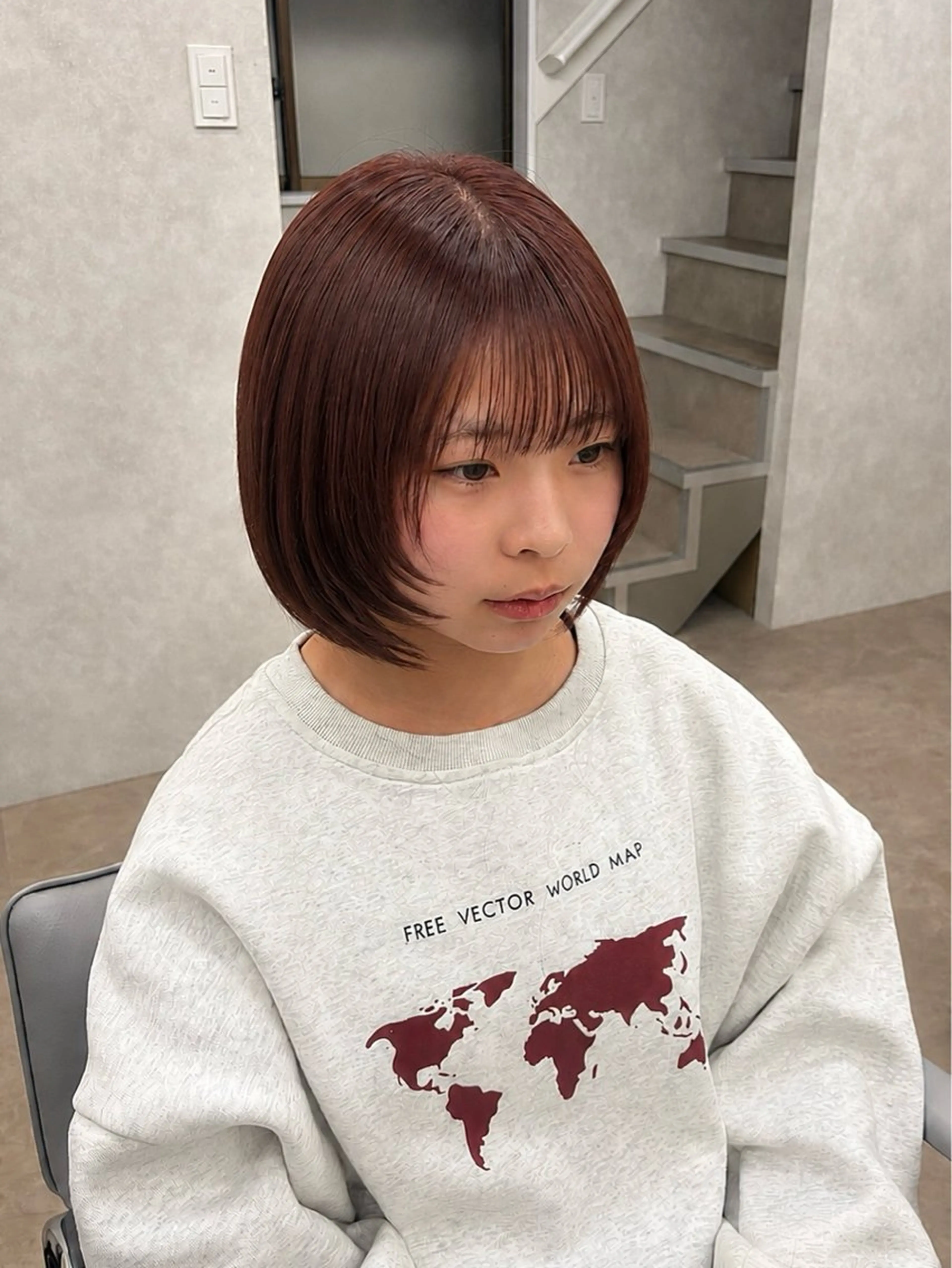 ショート 🧸韓国ヘア/ KURUMI🤍のヘアスタイル