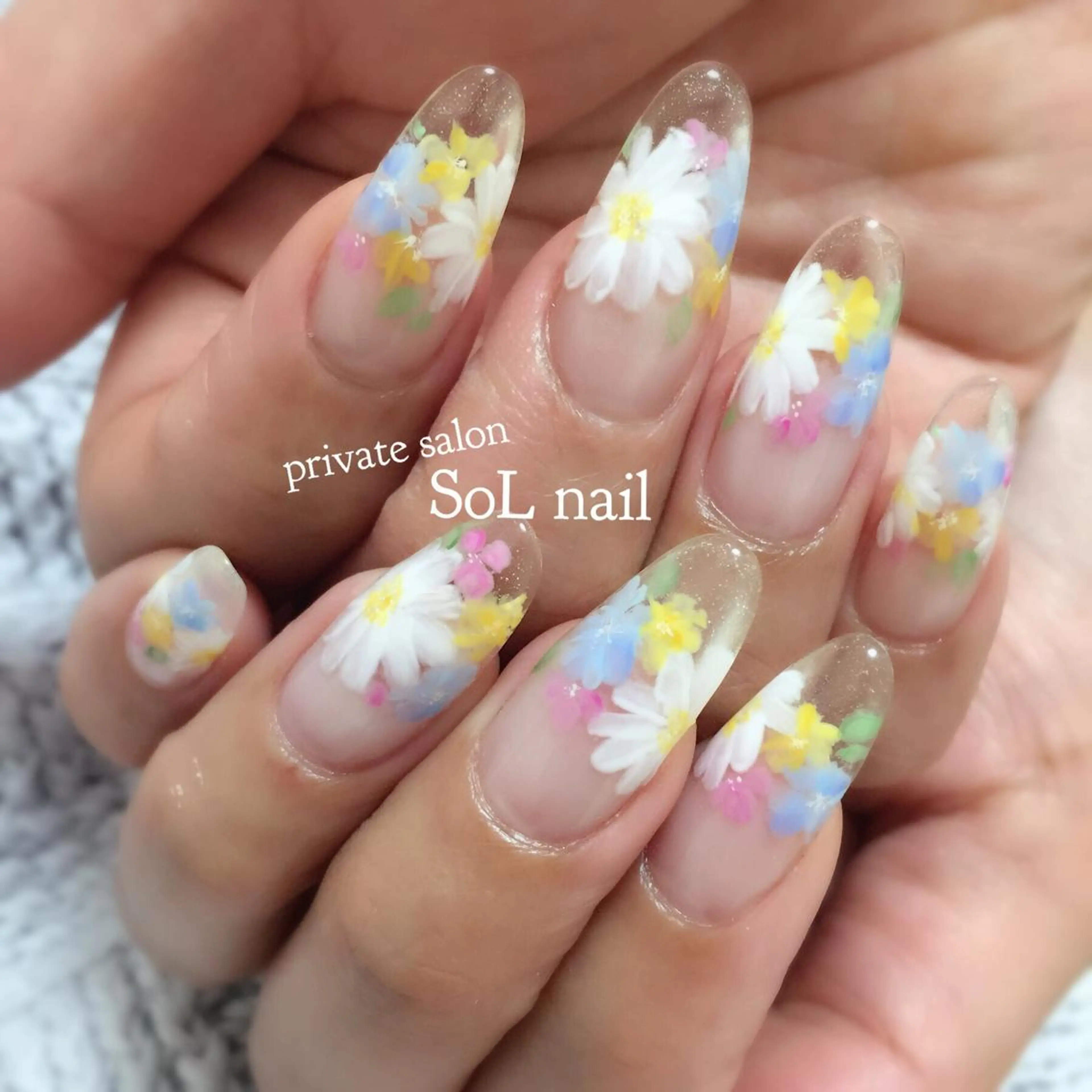 ネイル ハンドネイル SOL NAILのネイルデザイン