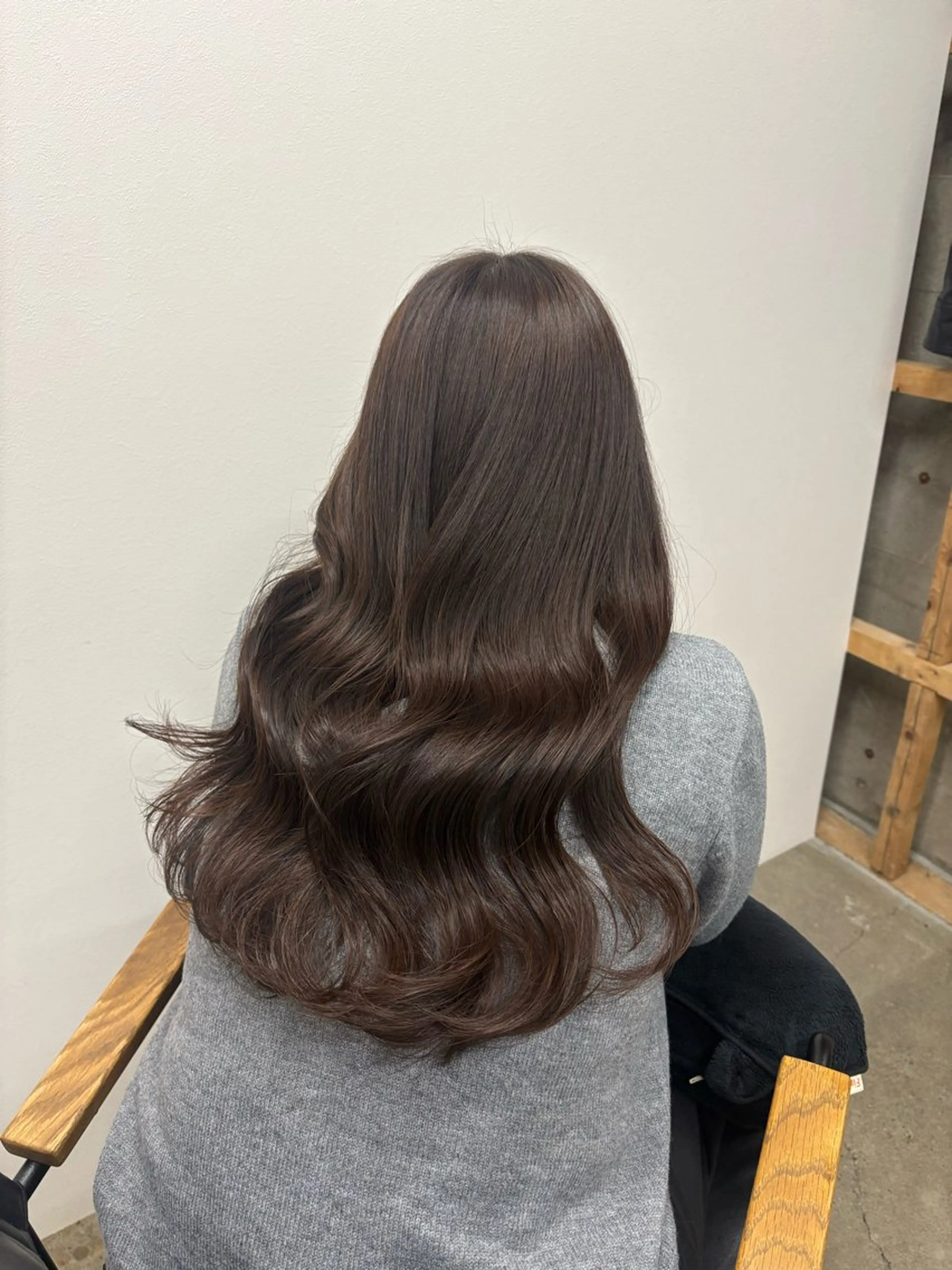 ロング カラー カット ヘアカラー レイヤー/髪質改善/ ナカジのヘアスタイル
