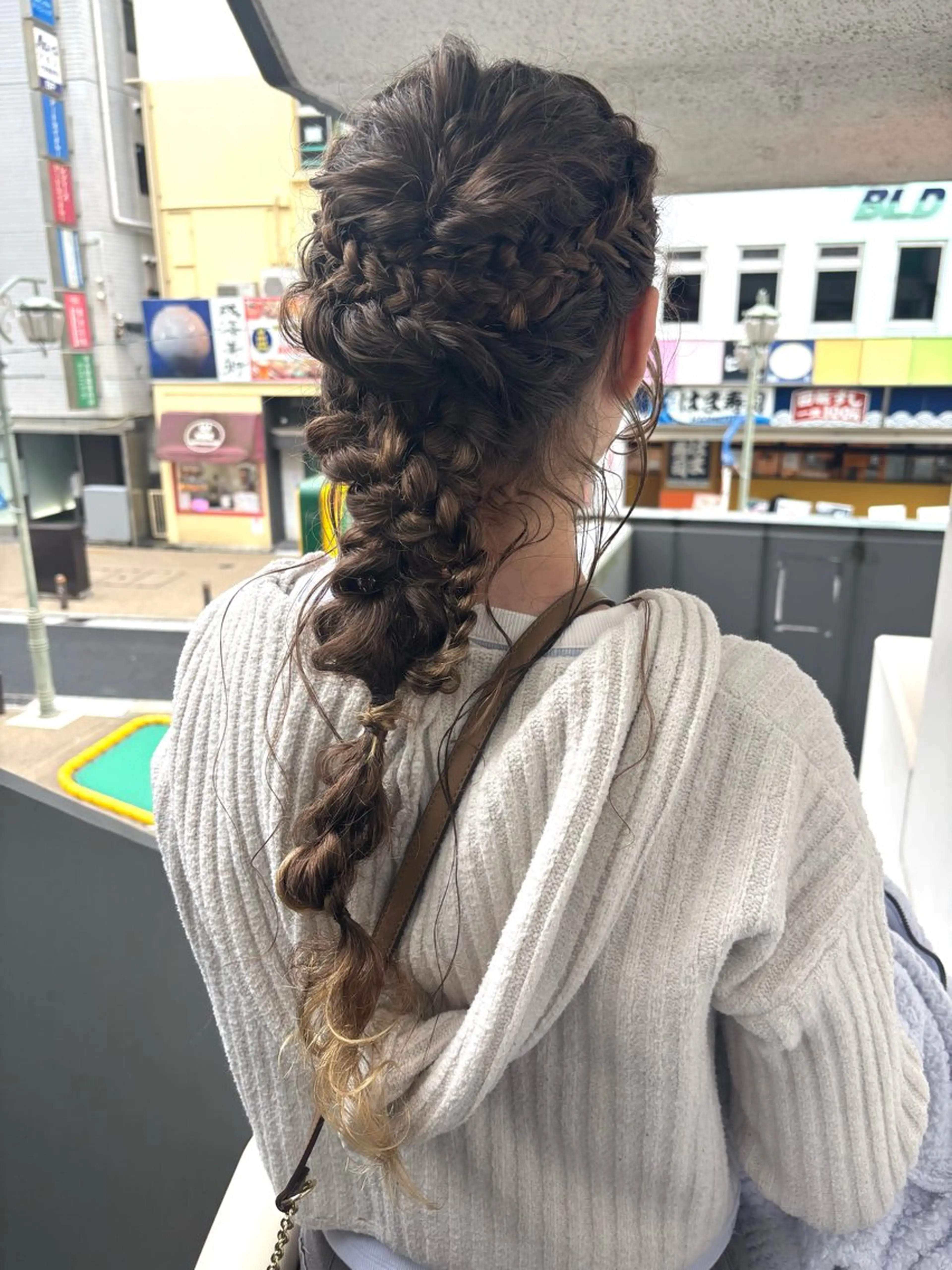 ロング ヘアセット ブリーチ透明感カラー /レイヤー👗しずかのヘアスタイル