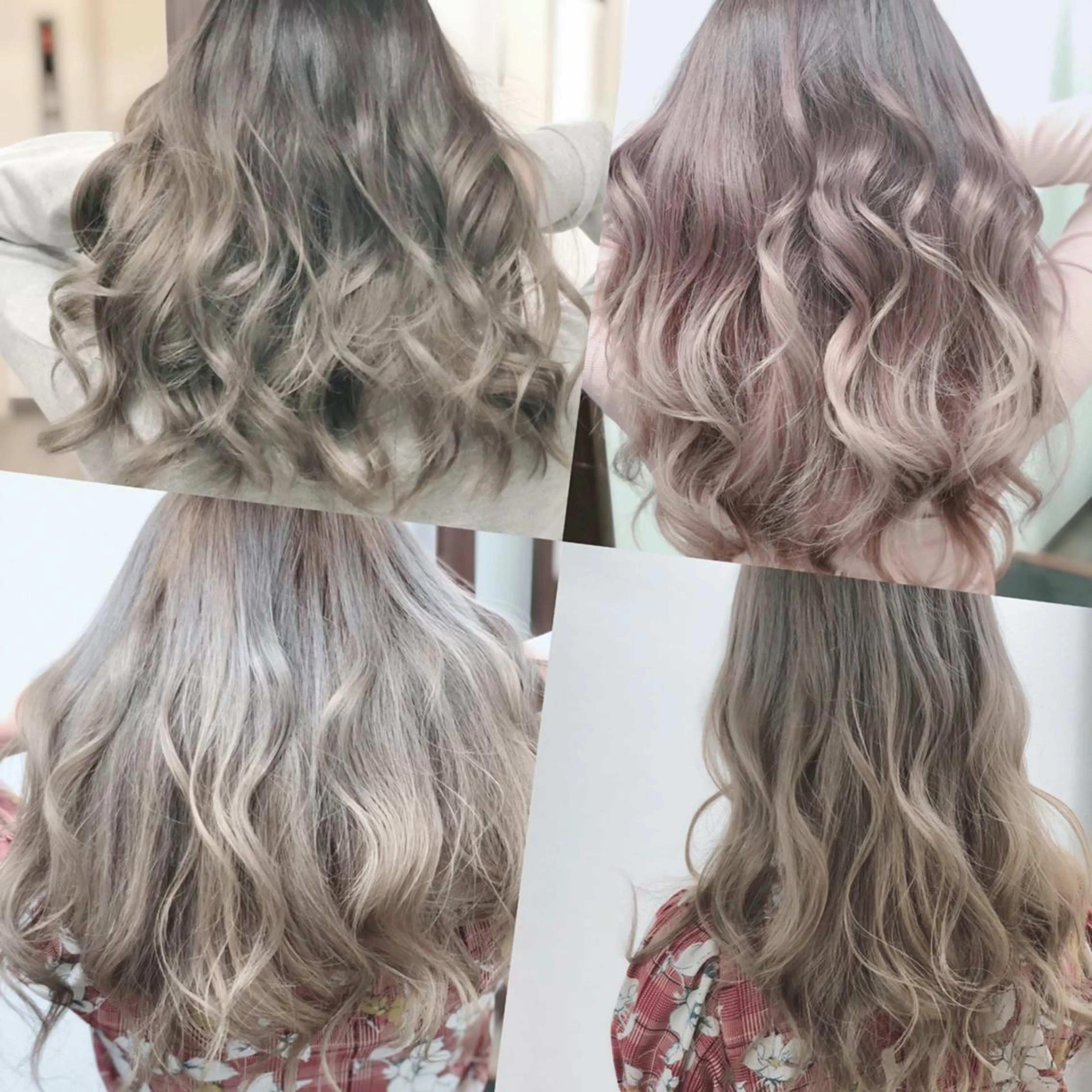 【ケアブリーチ＆髪質改善&イルミナ】ダブルカラー&髪質改善４step TRの写真