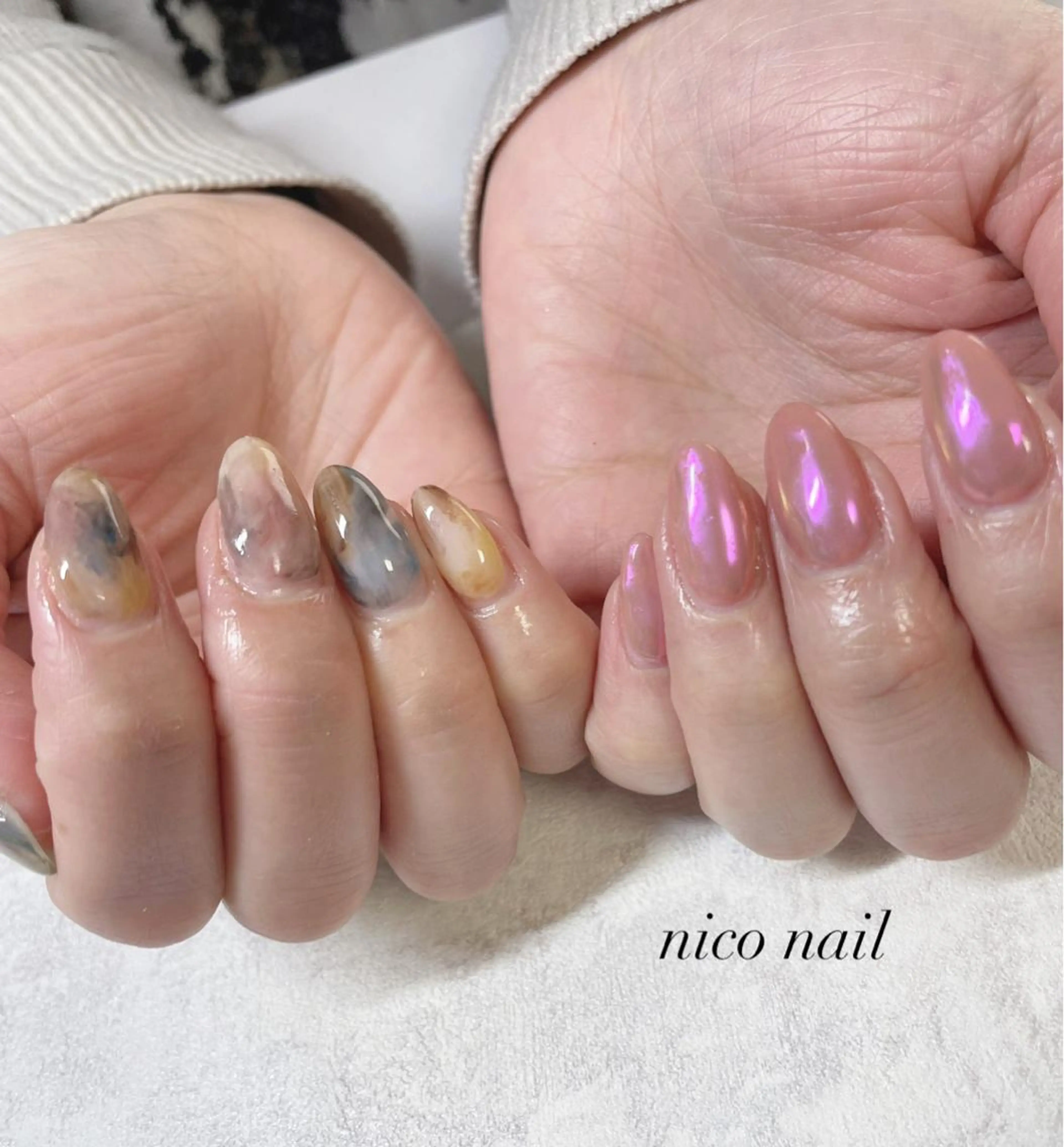 ネイル 香芝市ネイルサロン nico nailのネイルデザイン