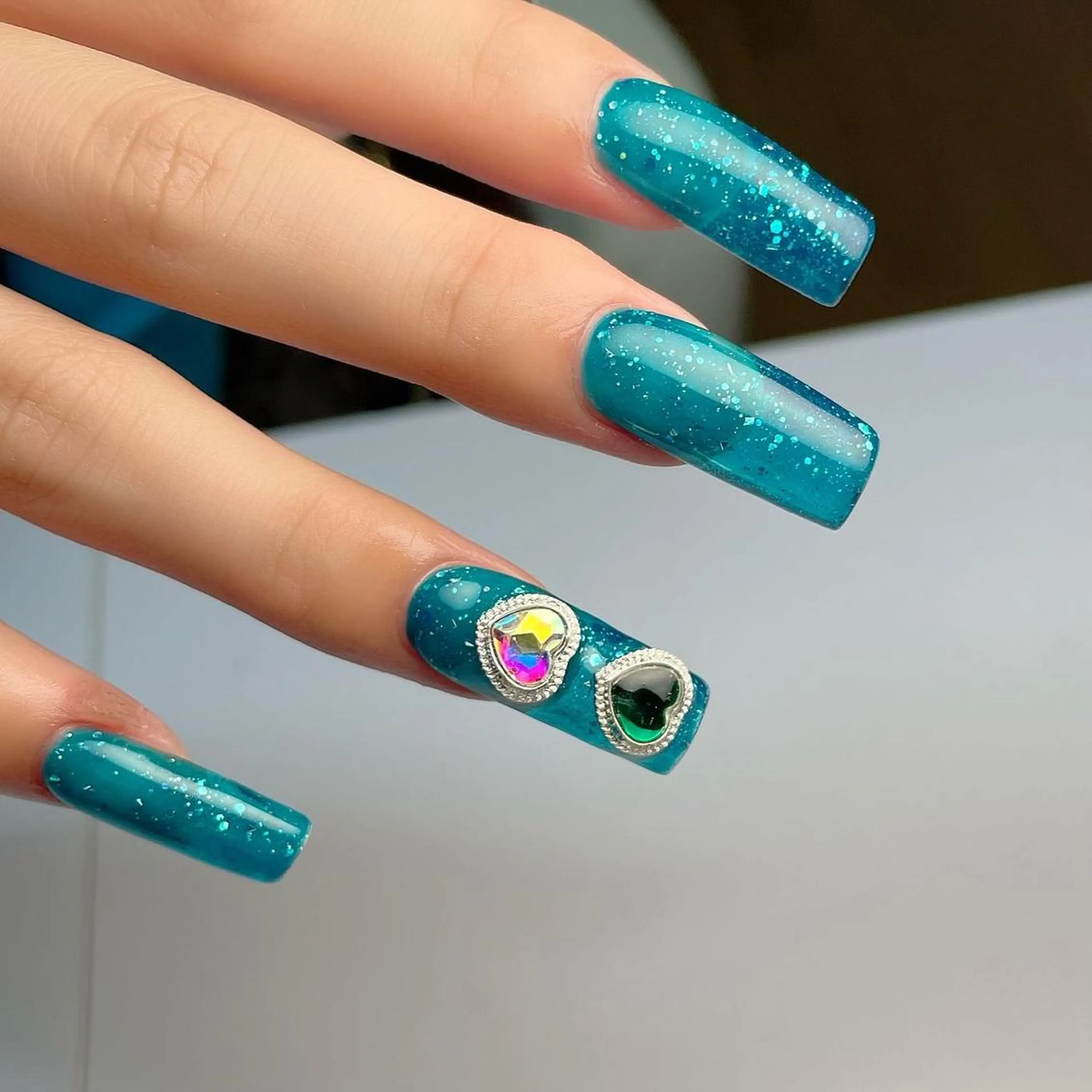 ロング ネイル 下妻ネイルサロン/ パラジェルのネイルデザイン