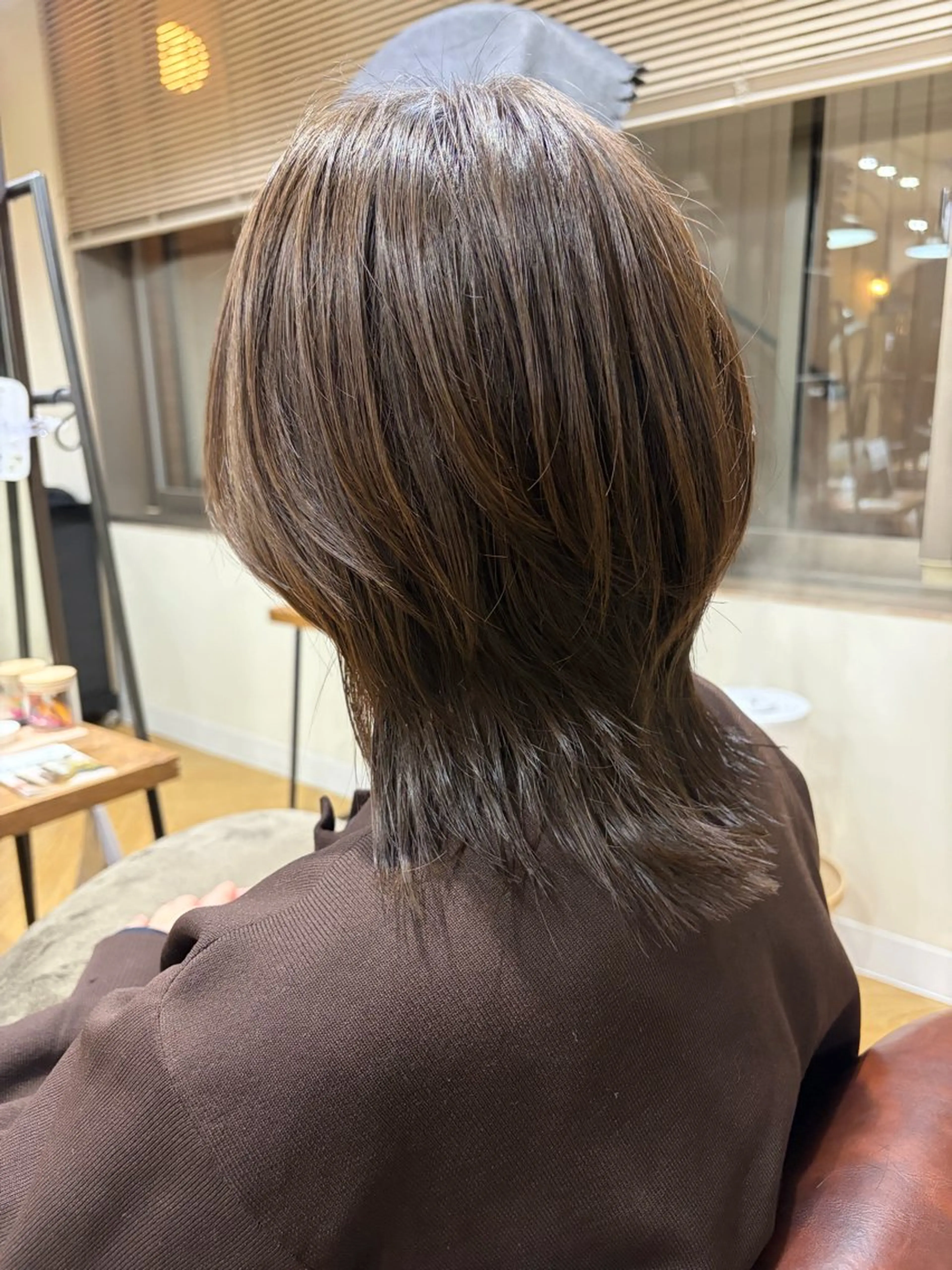 ミディアム ウルフカット 【髪質改善】 TAIGA🐯のヘアスタイル