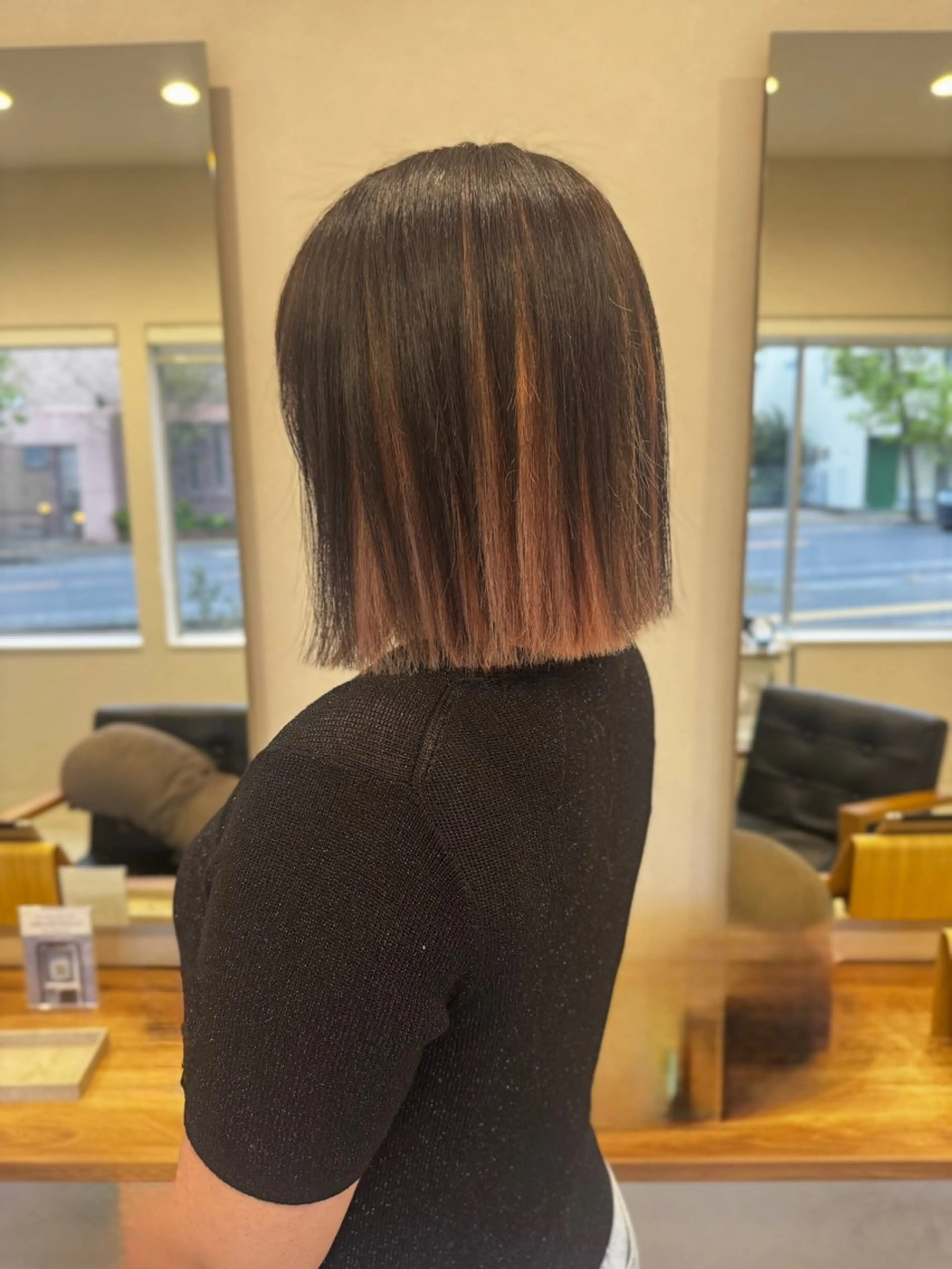 カラー 祖慶 歩のヘアスタイル