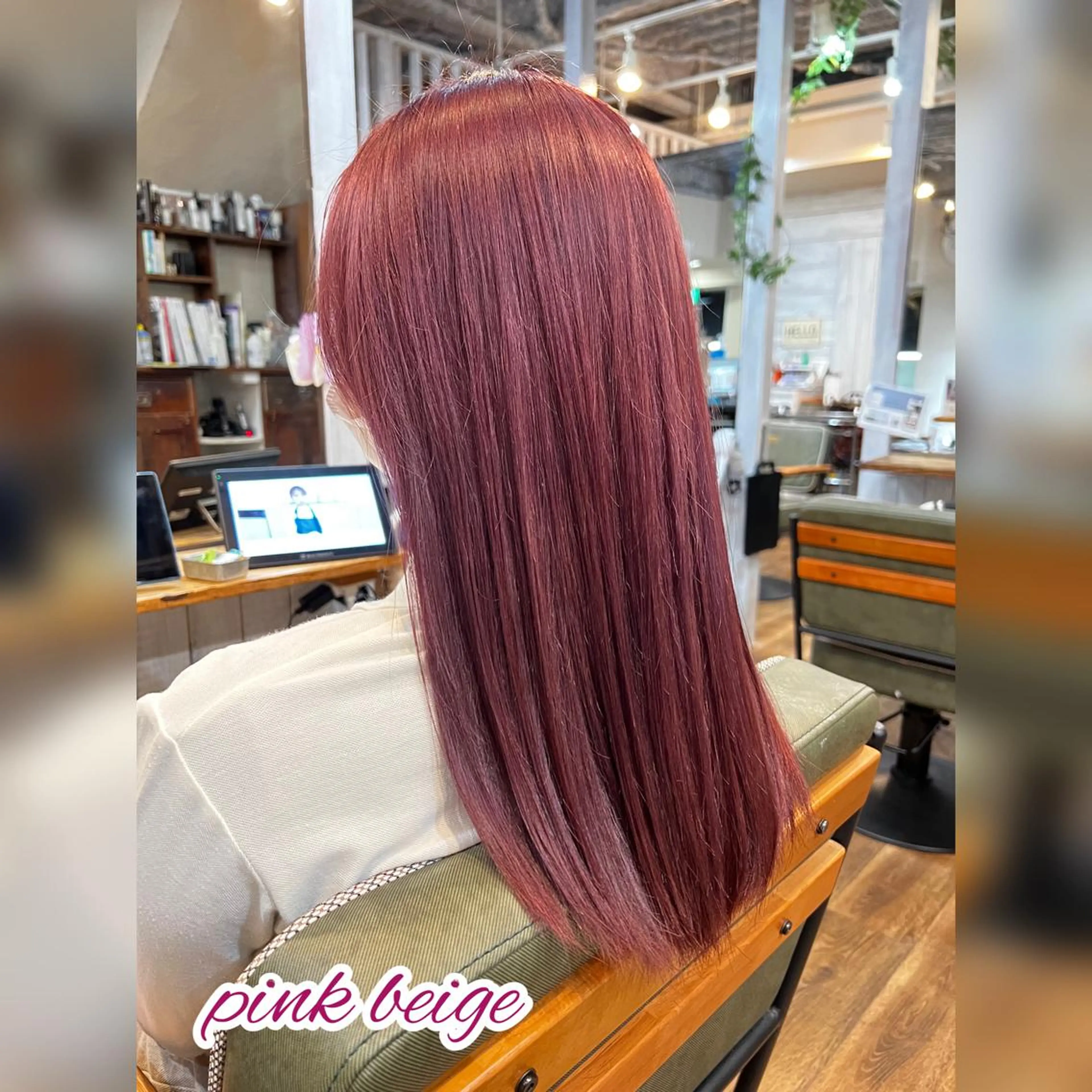 ロング カラー 大谷 竜也のヘアスタイル